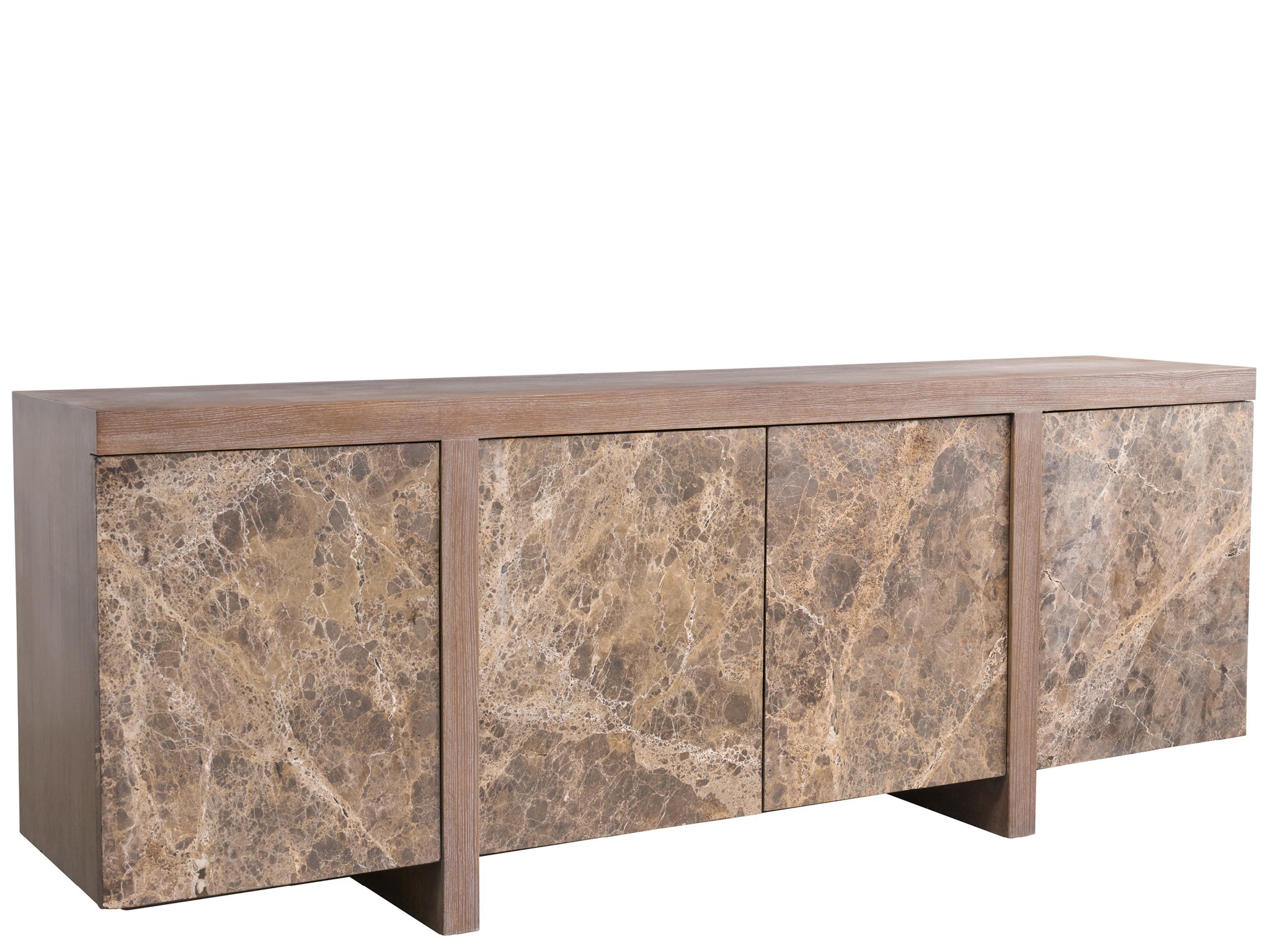 Emperador Credenza - Silo with a white background