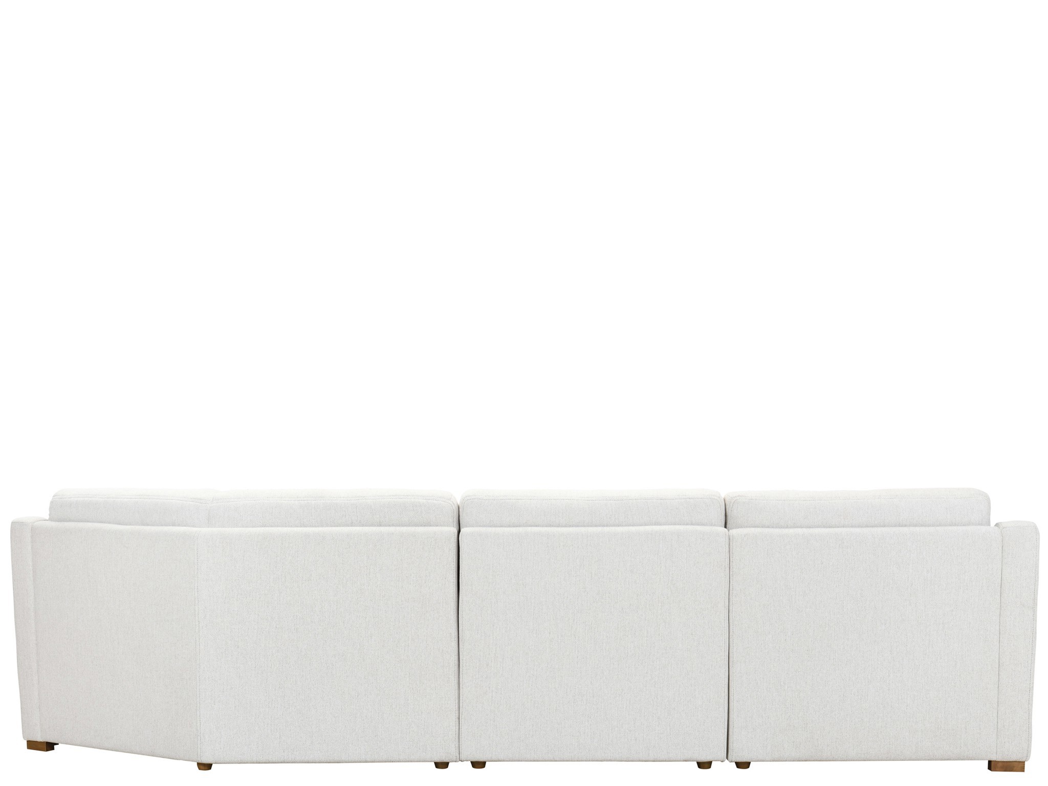 Braddock 3 Pc Sectional - Silo with a white background