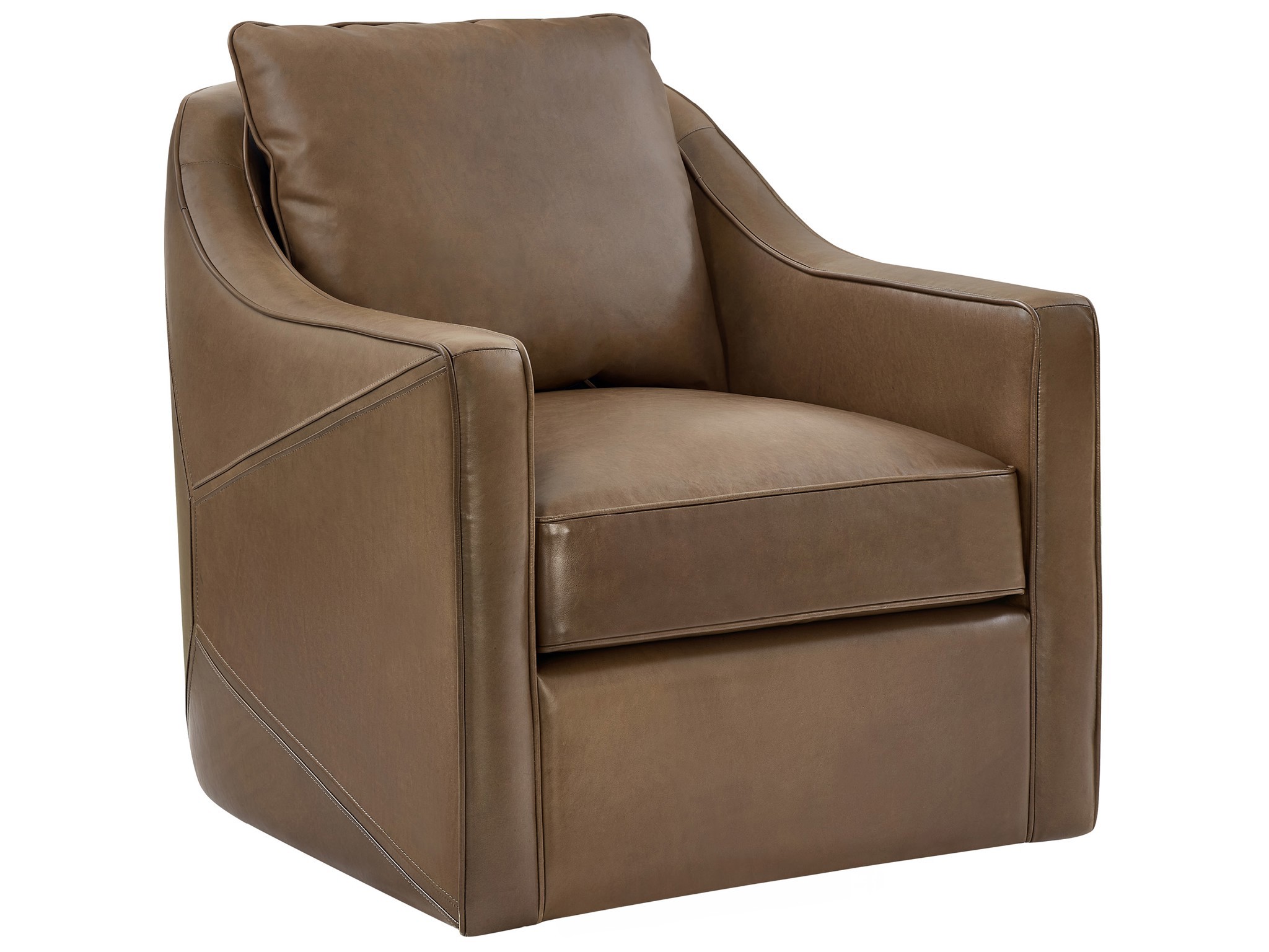 Stitch Swivel Chair - Silo with a white background