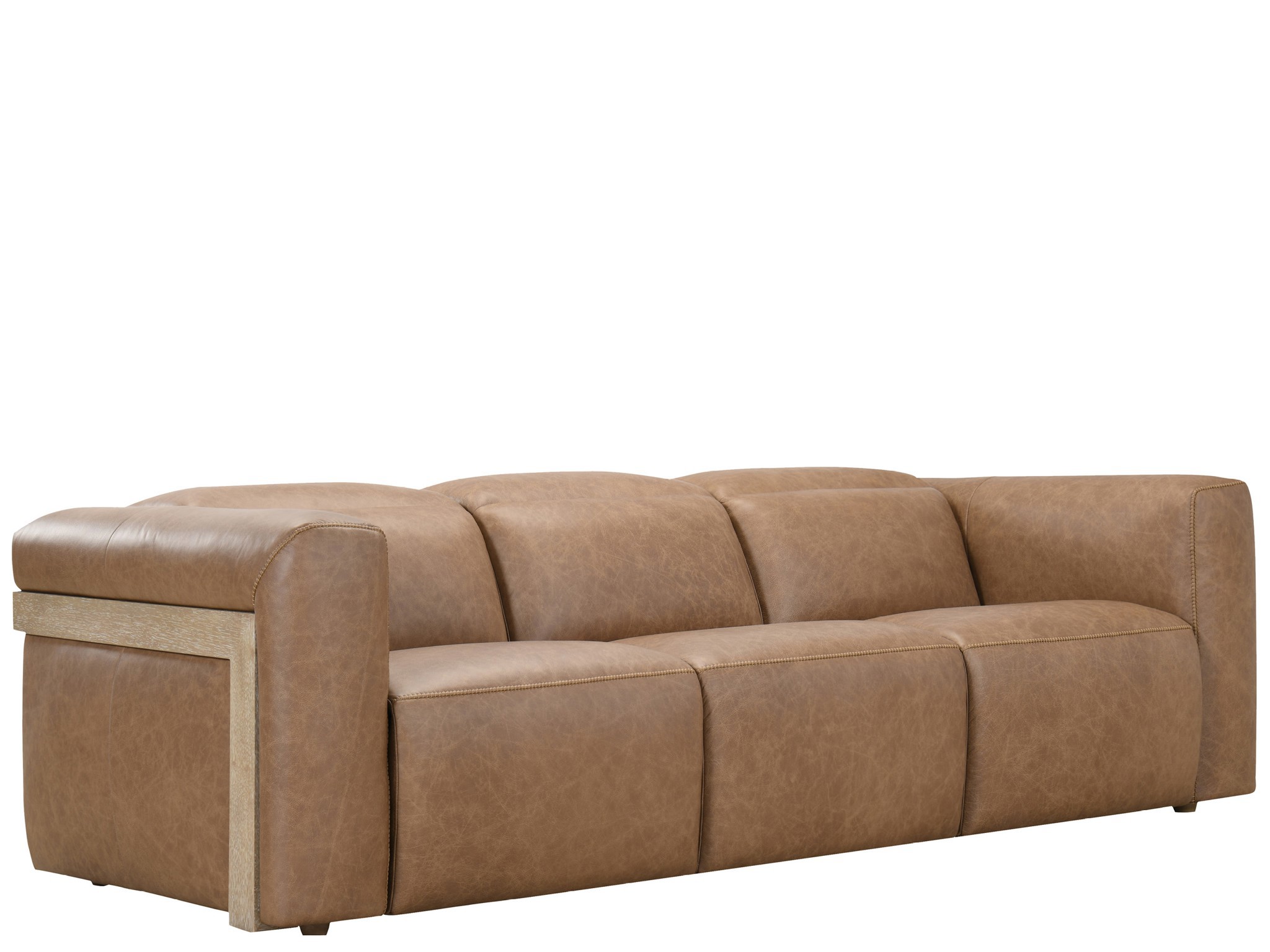 Maddox Reclining Sofa 3Over3 - Silo with a white background