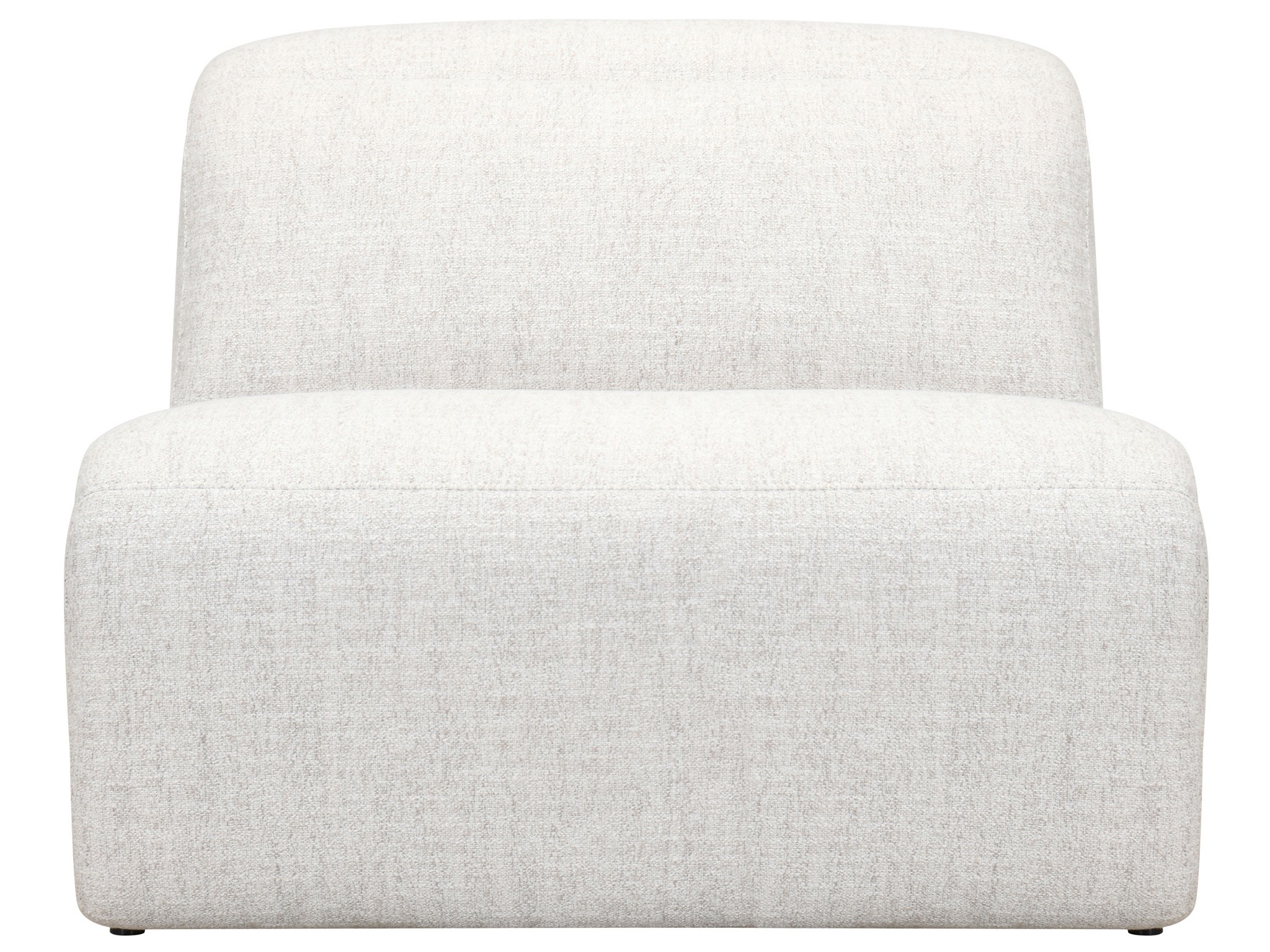 Maddox Armless Chair - Silo with a white background