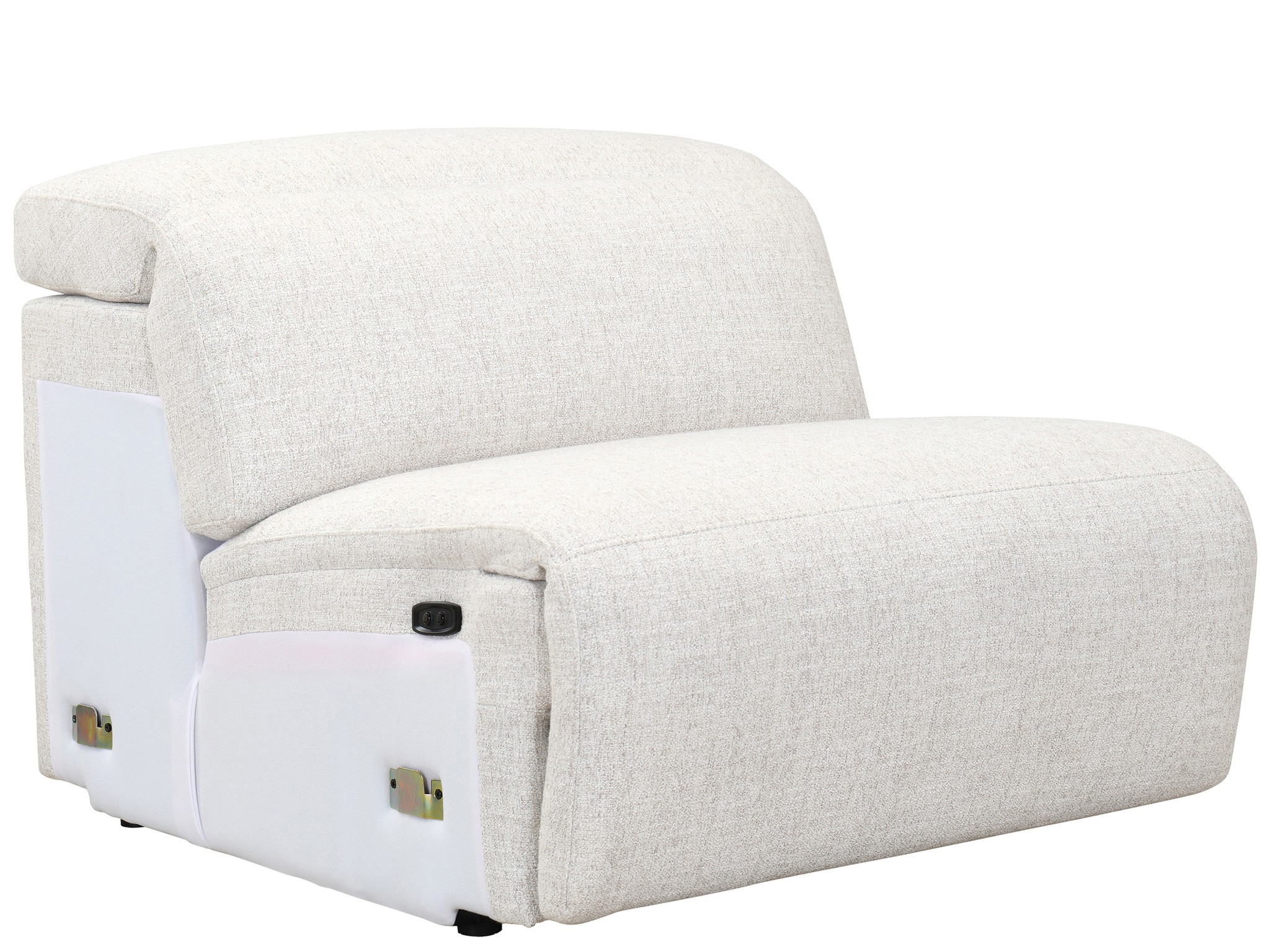 Maddox Armless Chair - Silo with a white background