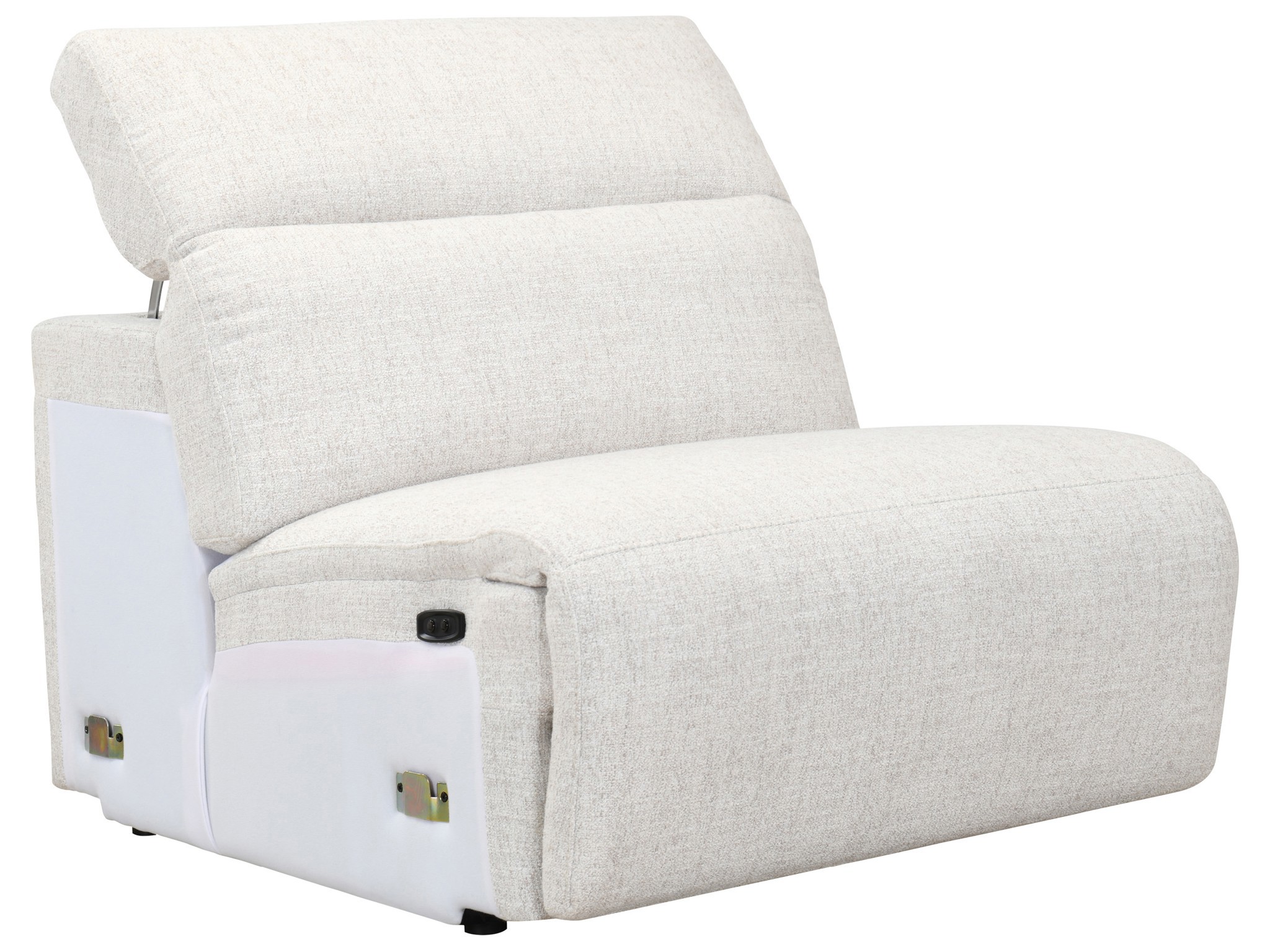 Maddox Armless Chair - Silo with a white background