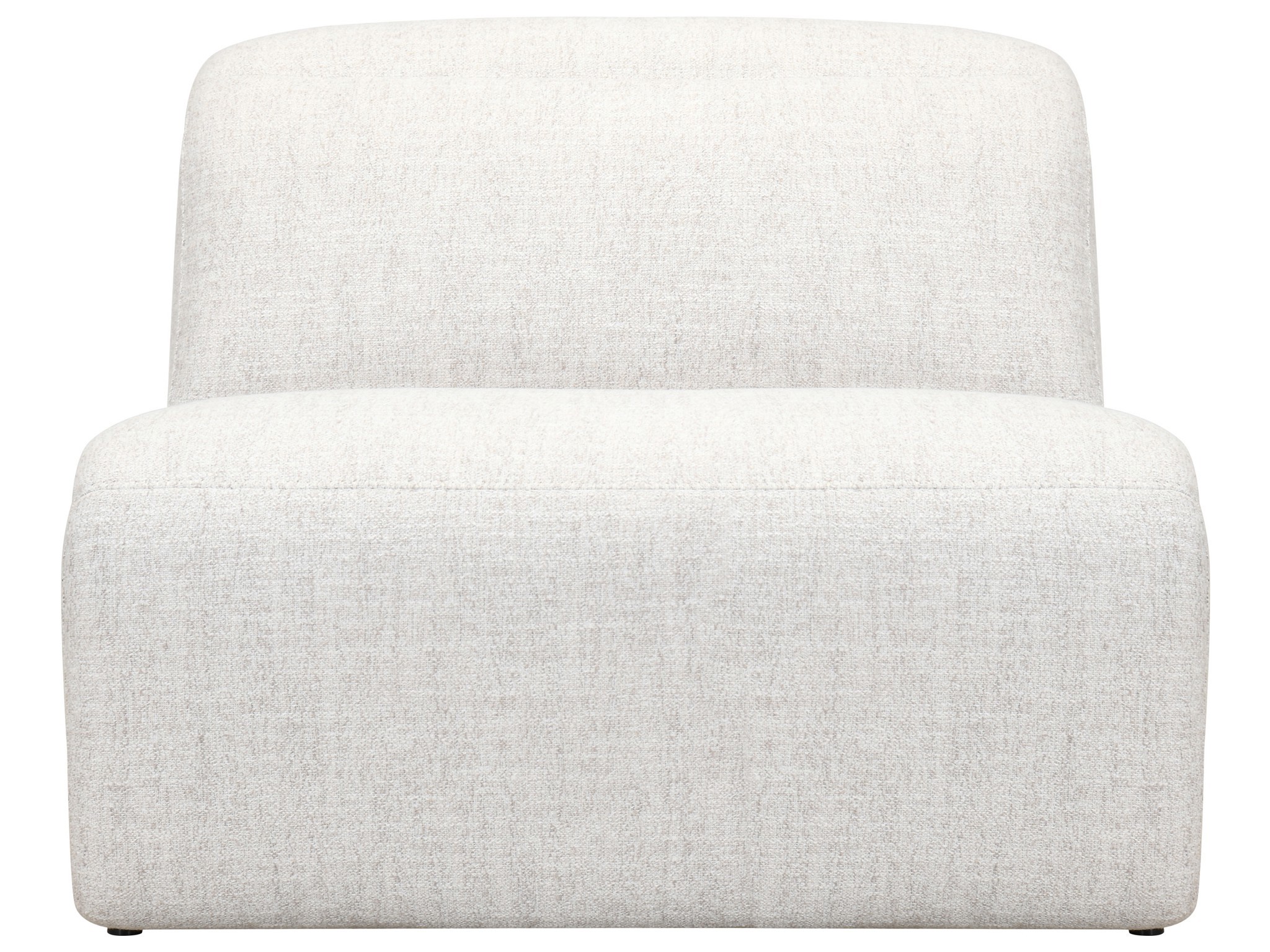 Maddox Armless Recliner - Silo with a white background