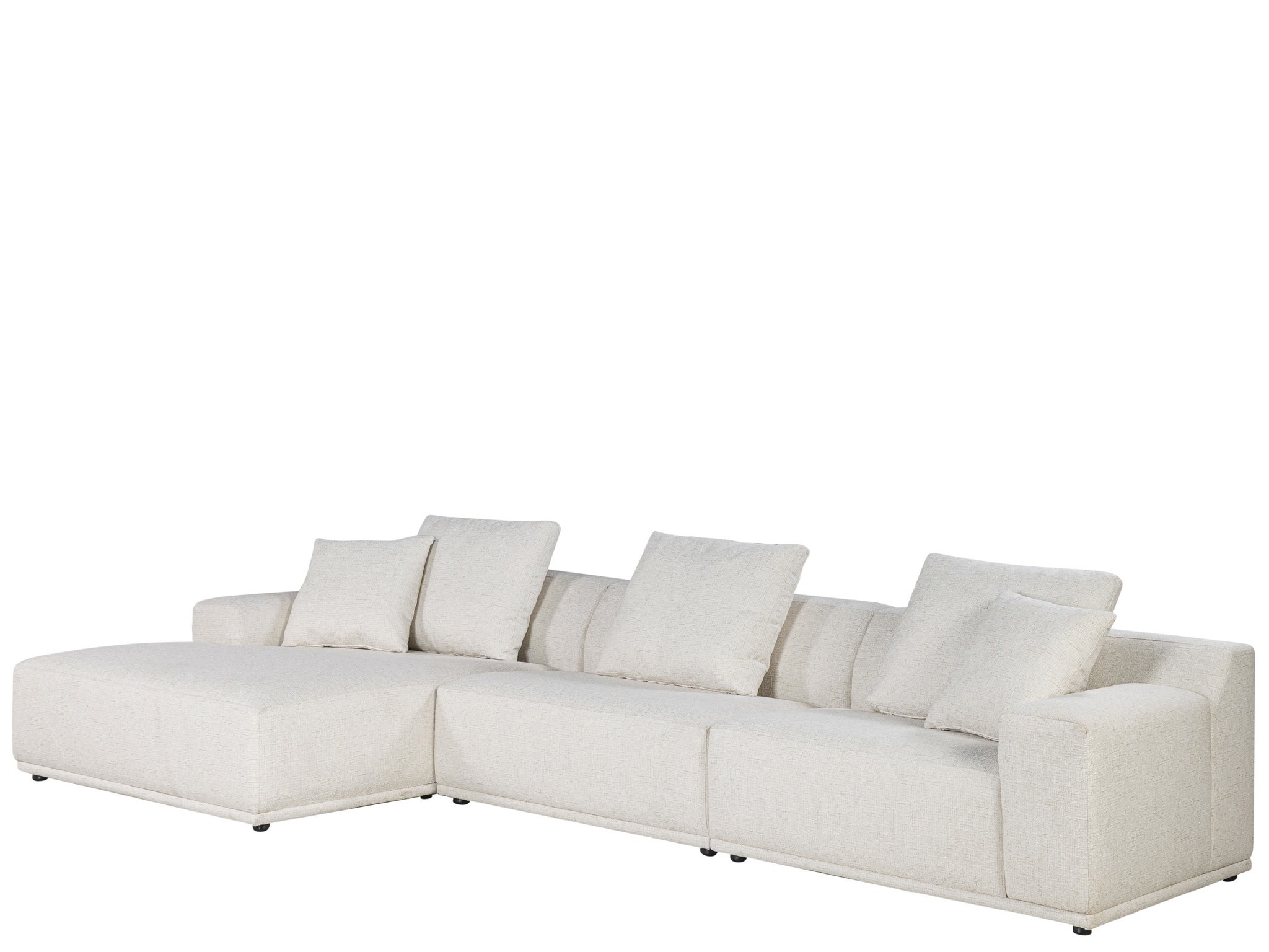 Dawson 3 Pc Sectional - Silo with a white background