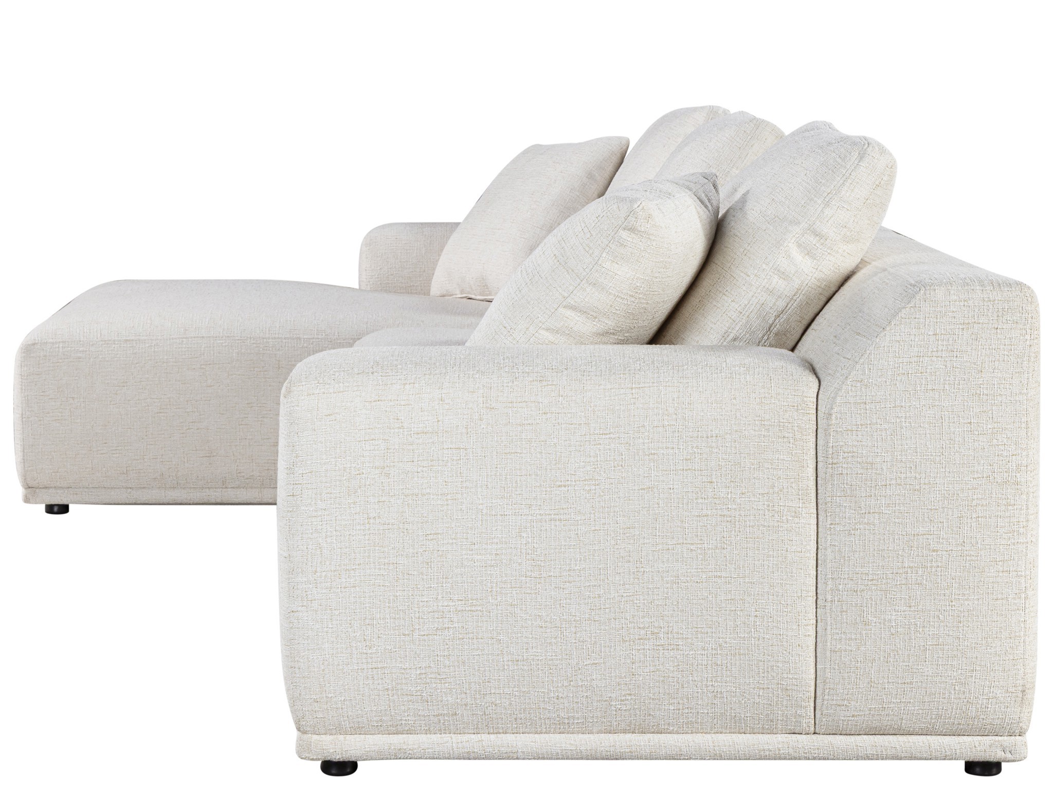 Dawson 3 Pc Sectional - Silo with a white background