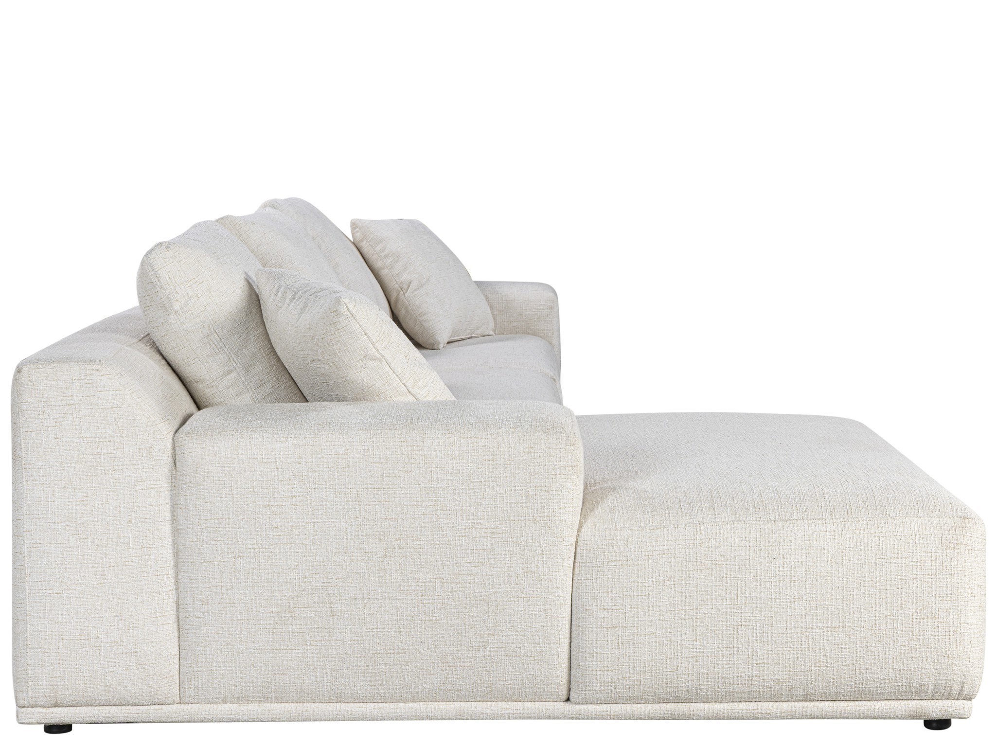 Dawson 3 Pc Sectional - Silo with a white background