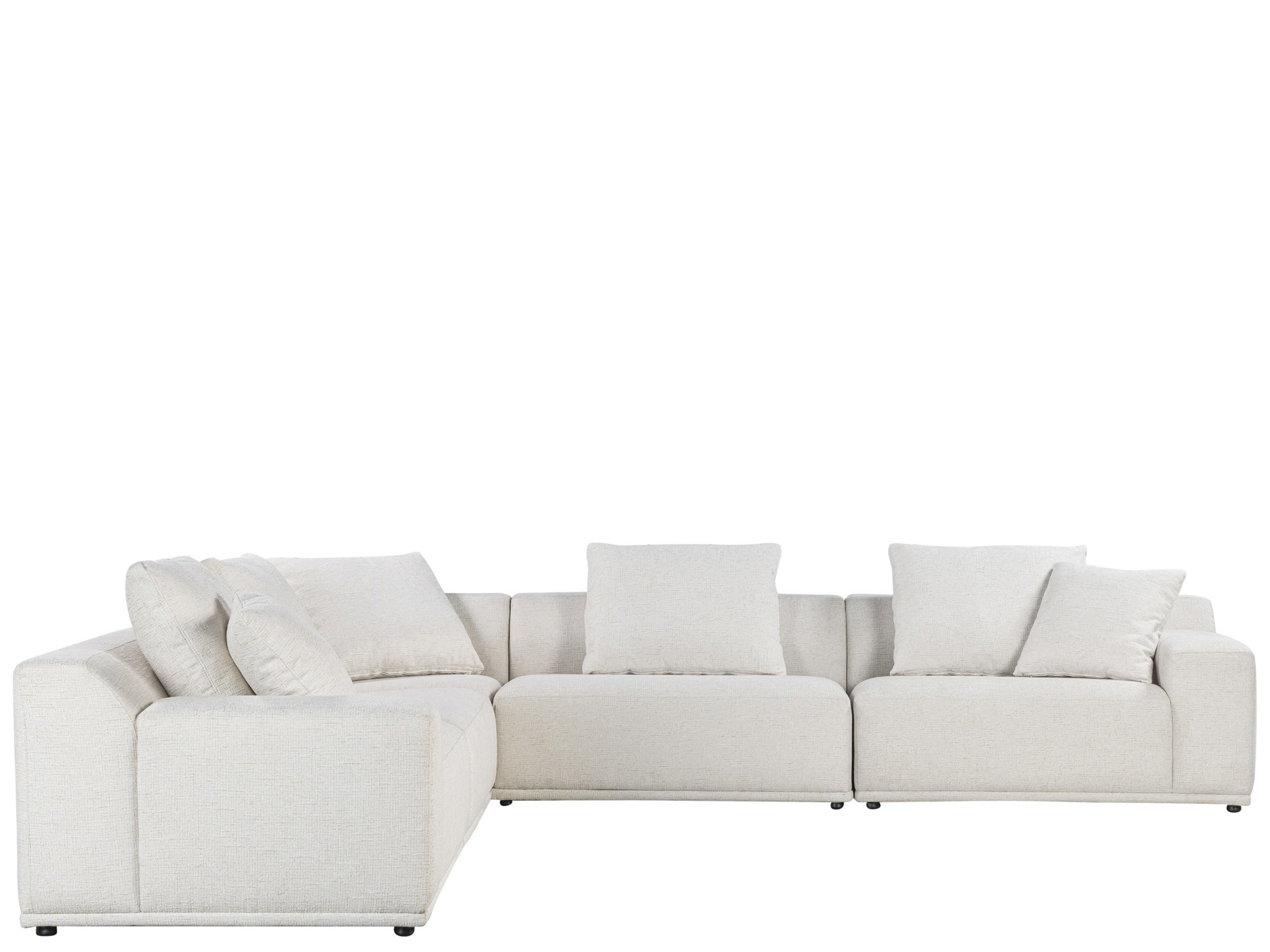Dawson 5 Pc Sectional - Silo with a white background