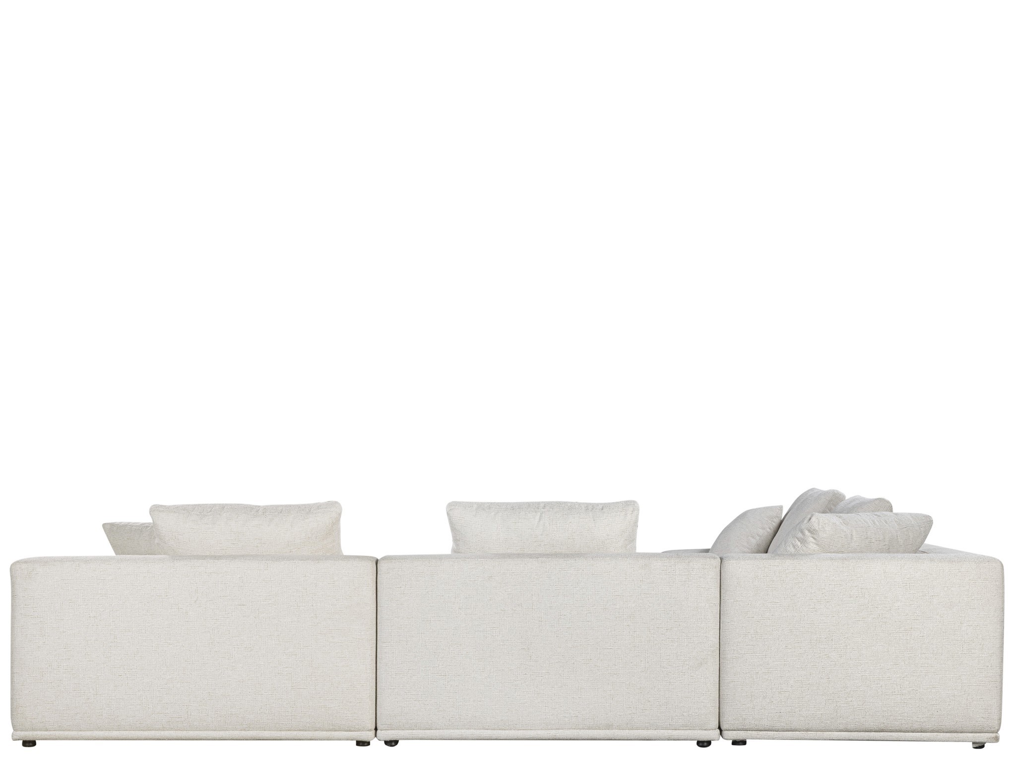 Dawson 5 Pc Sectional - Silo with a white background