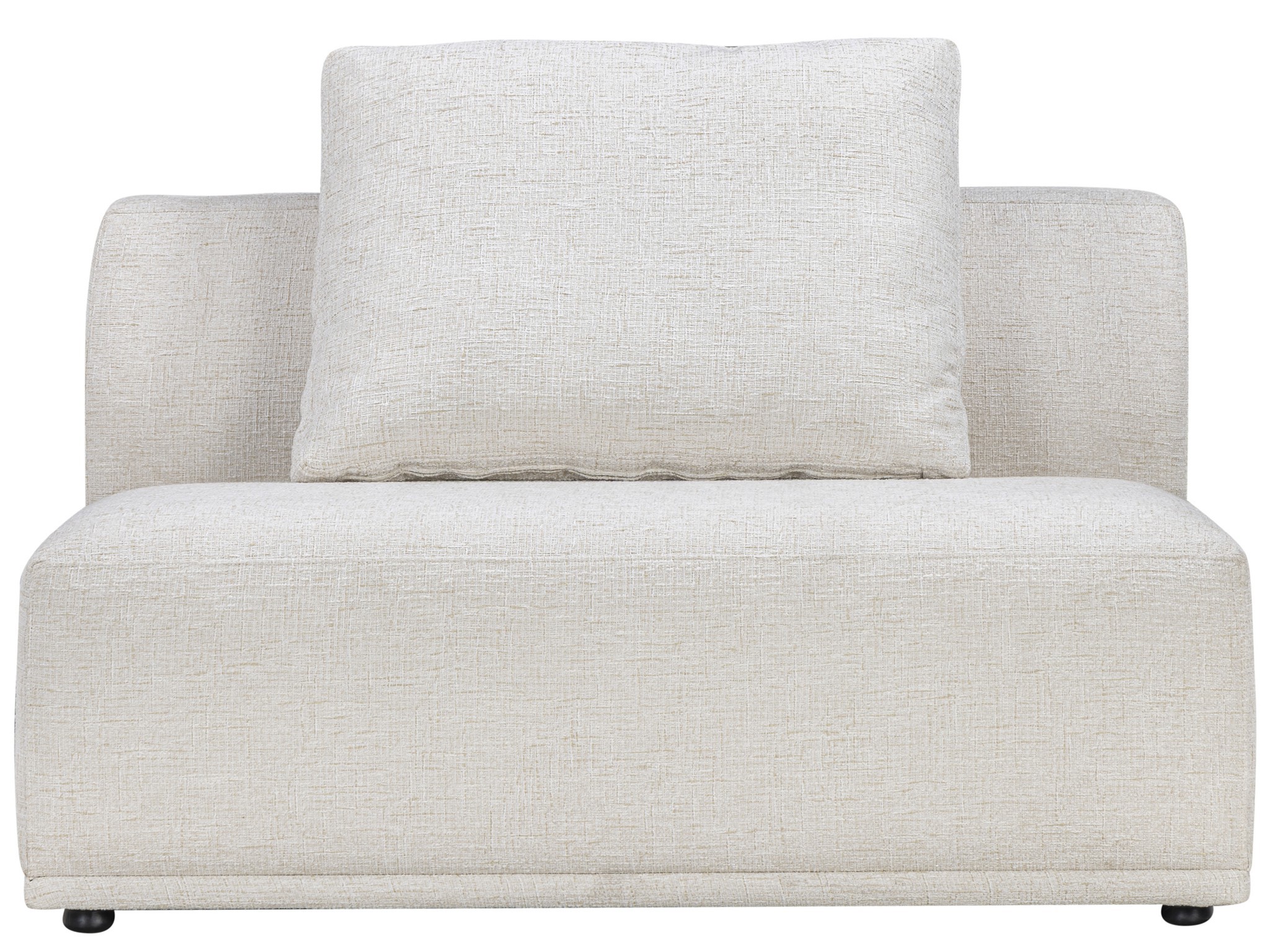 Dawson Armless Chair - Silo with a white background