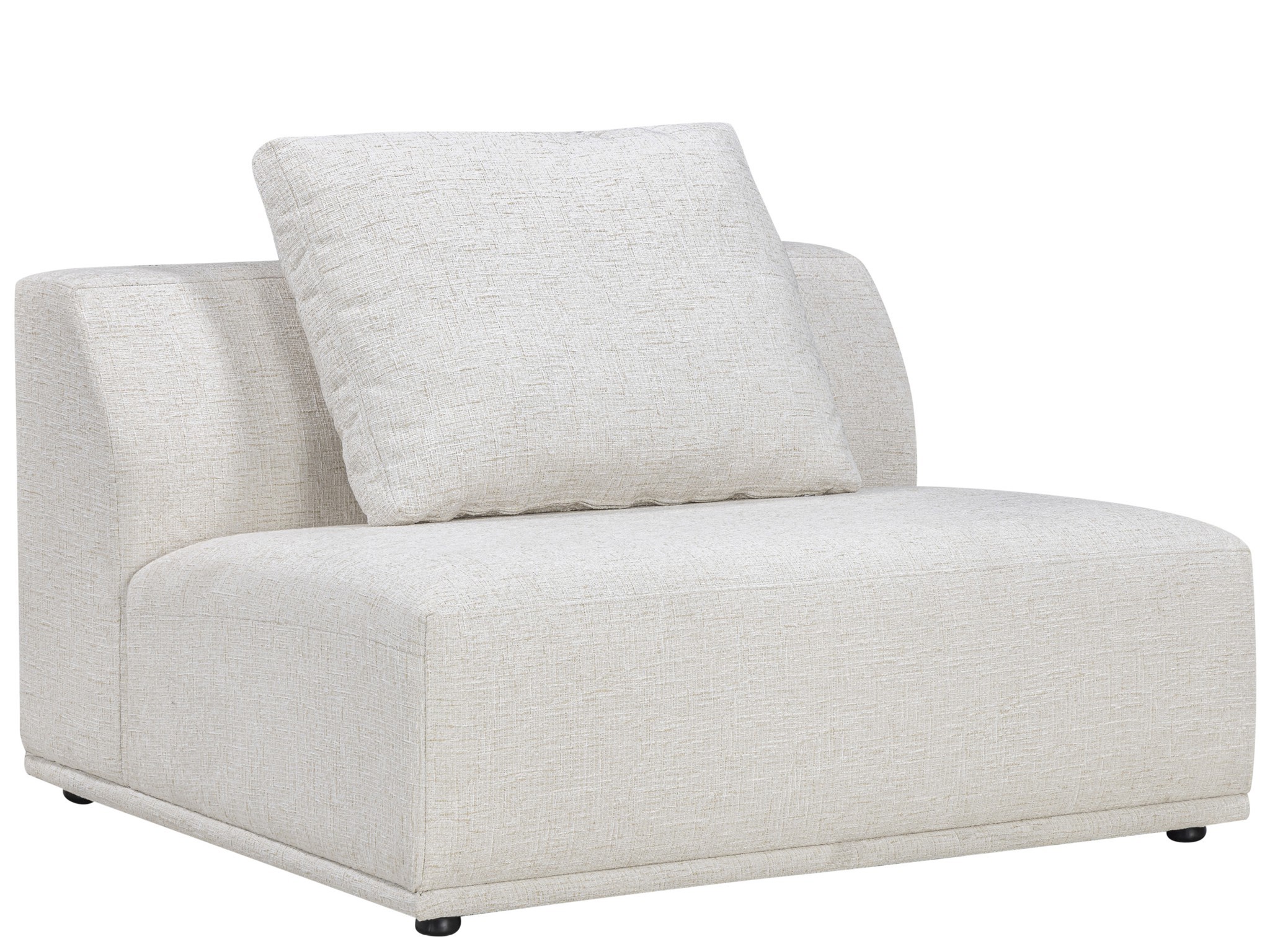Dawson Armless Chair - Silo with a white background