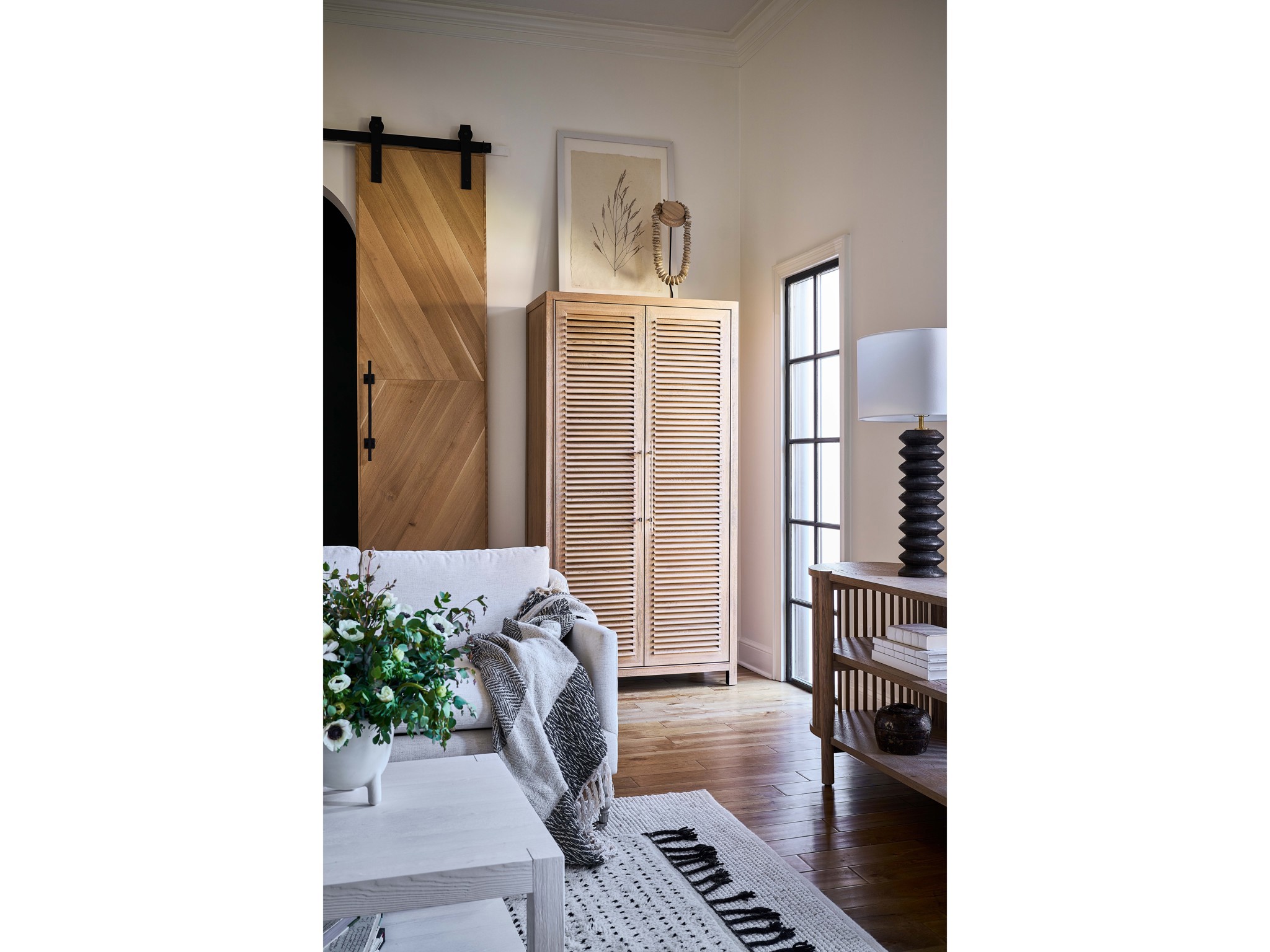Weekender Utility Cabinet - Multiple item room scene