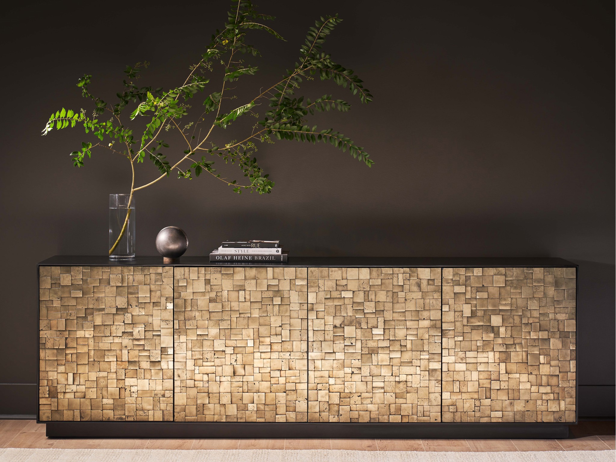 Cosmo Credenza - Multiple item room scene