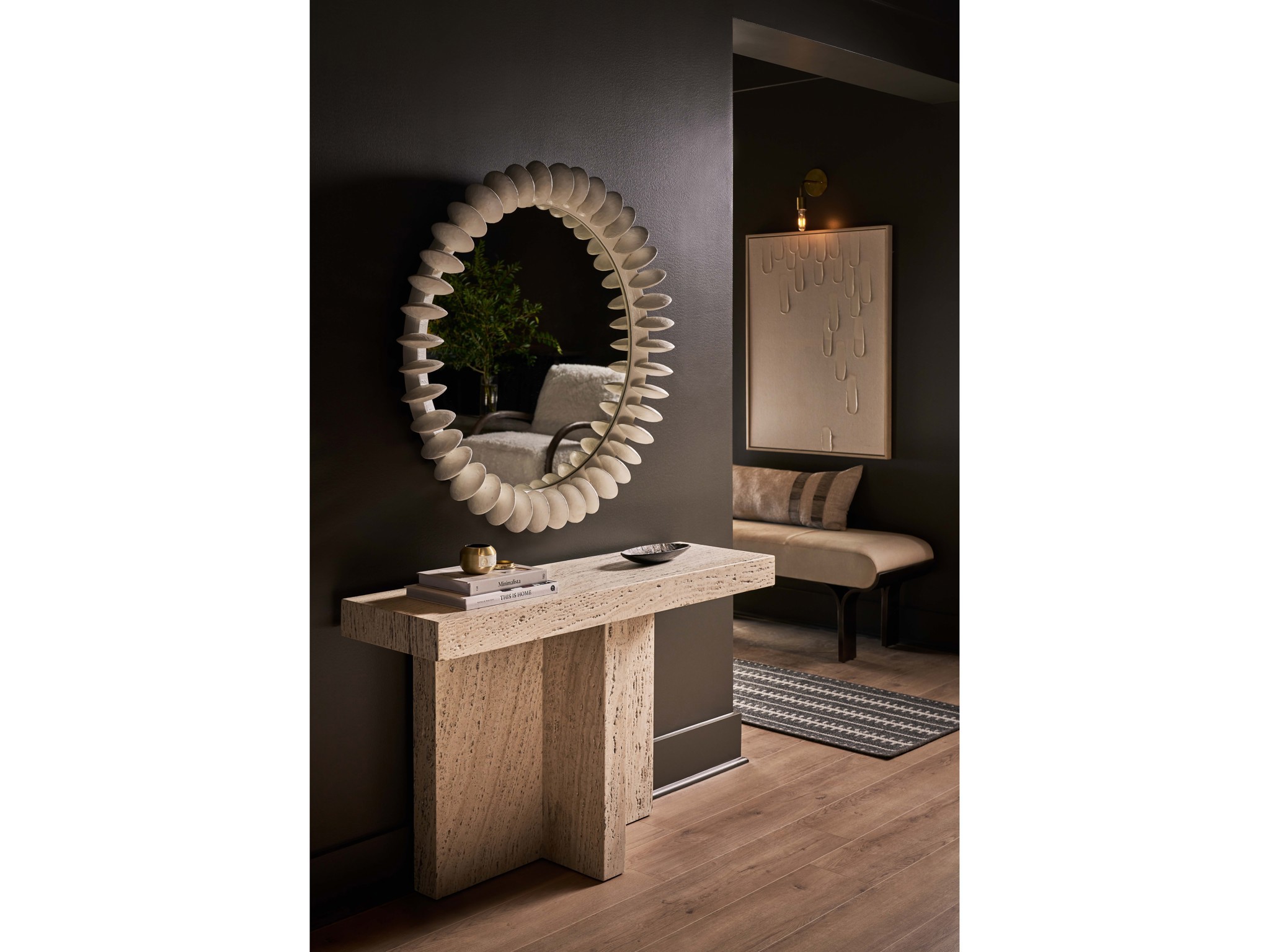 Solstice Mirror - Multiple item room scene