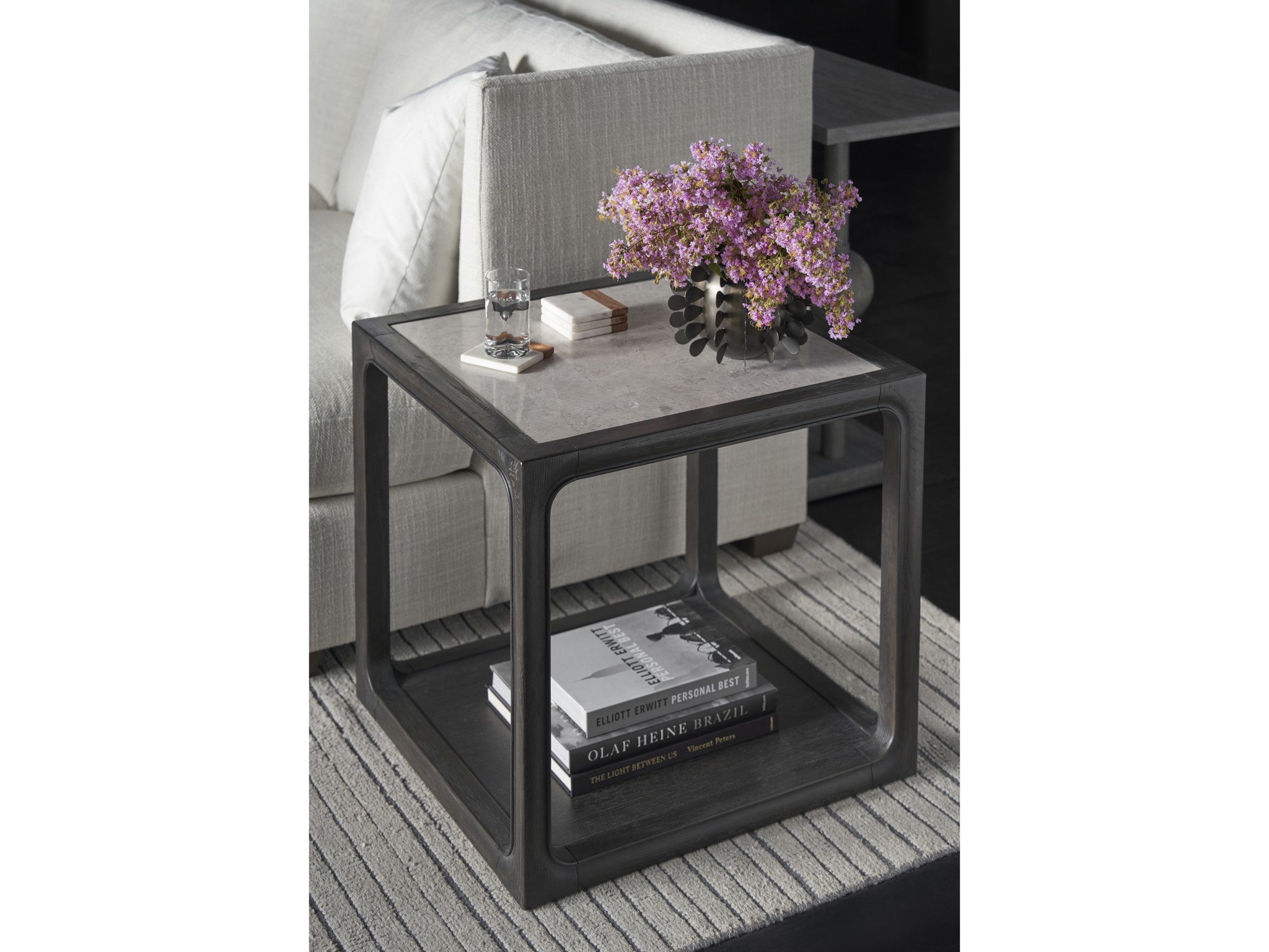 Halen End Table - Multiple item room scene