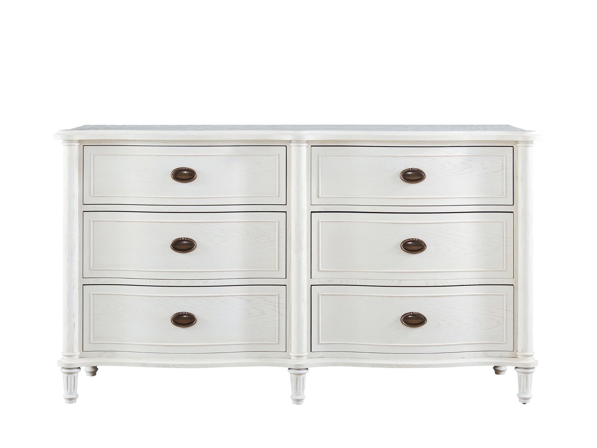 Amity Drawer Dresser - Silo with a white background