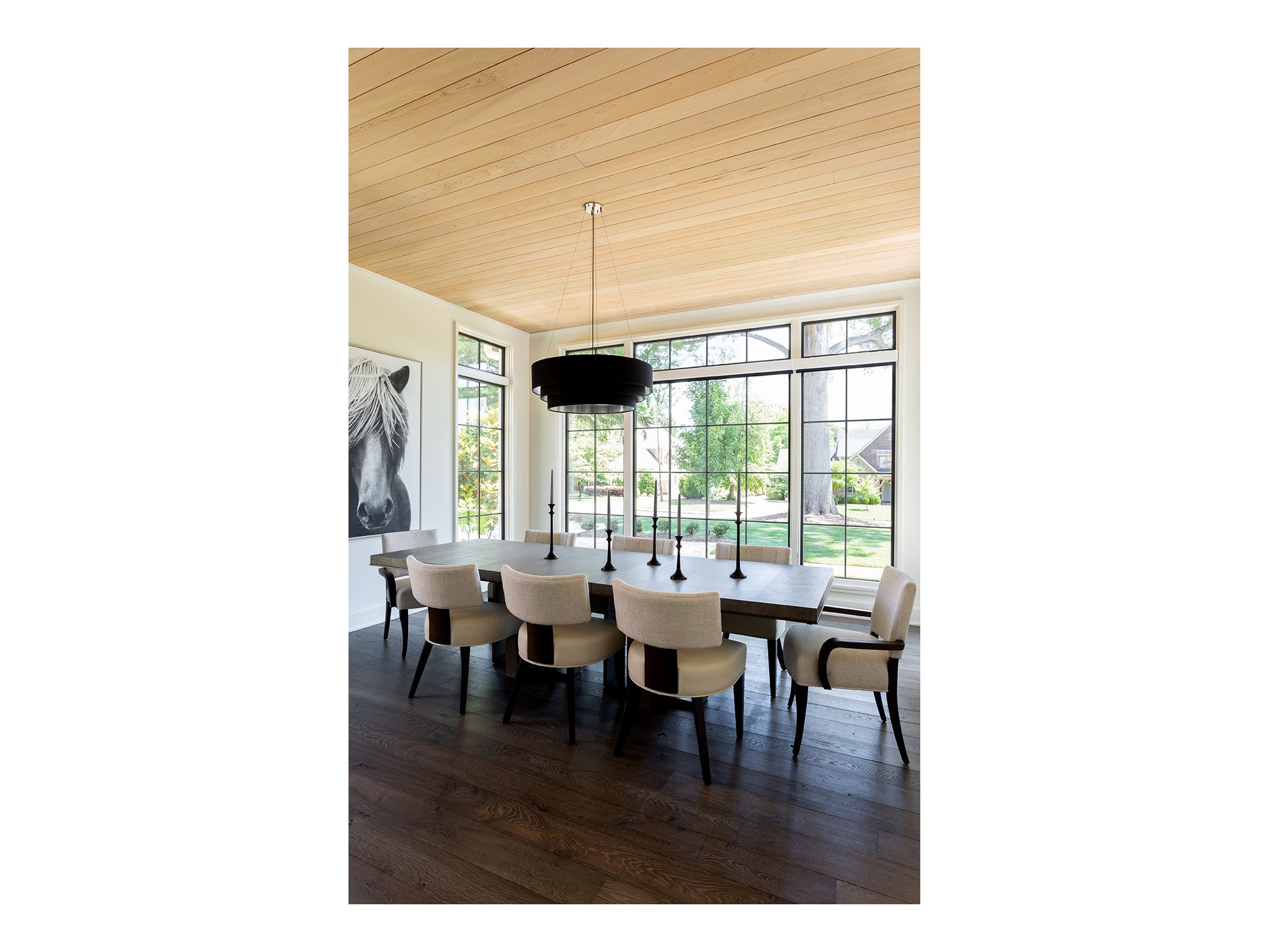 Del Monte Dining Table Complete - Multiple item room scene