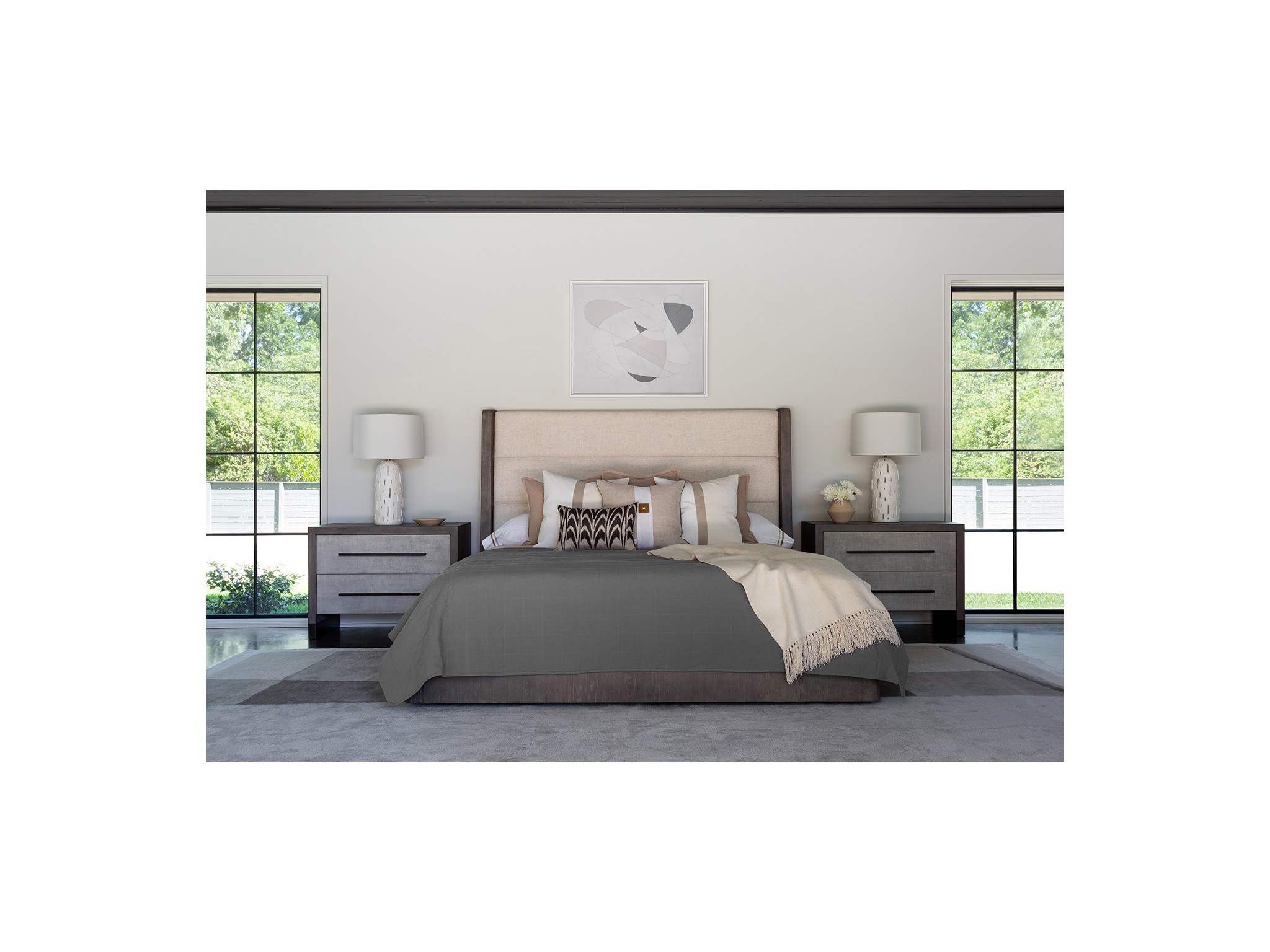 Morada Bed King - Multiple item room scene