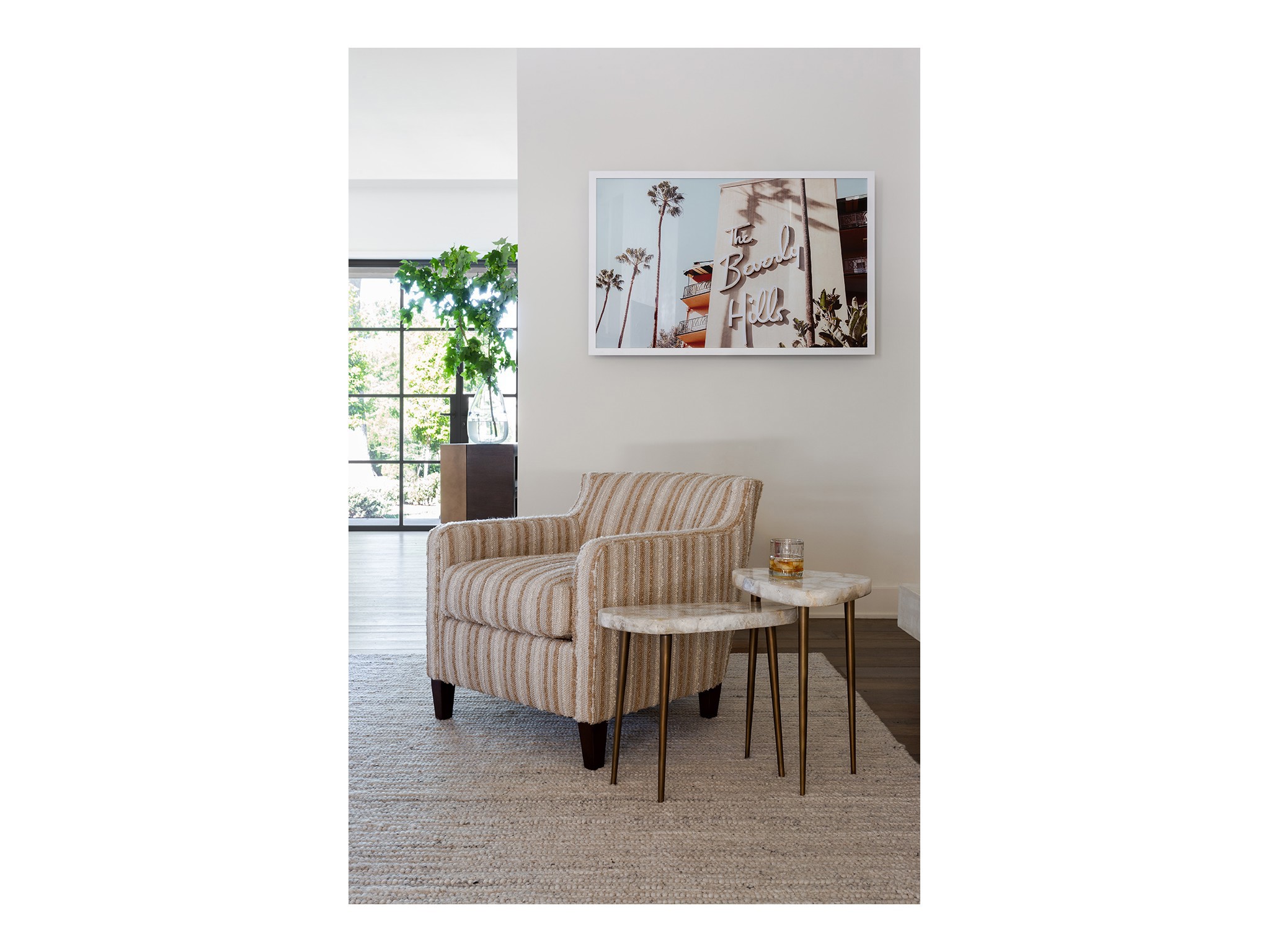 Huntington Lounge Chair- Special Order - Multiple item room scene