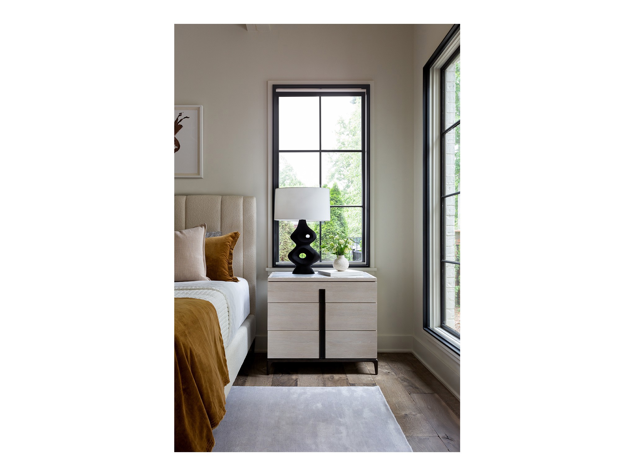 Maren Nightstand - Multiple item room scene