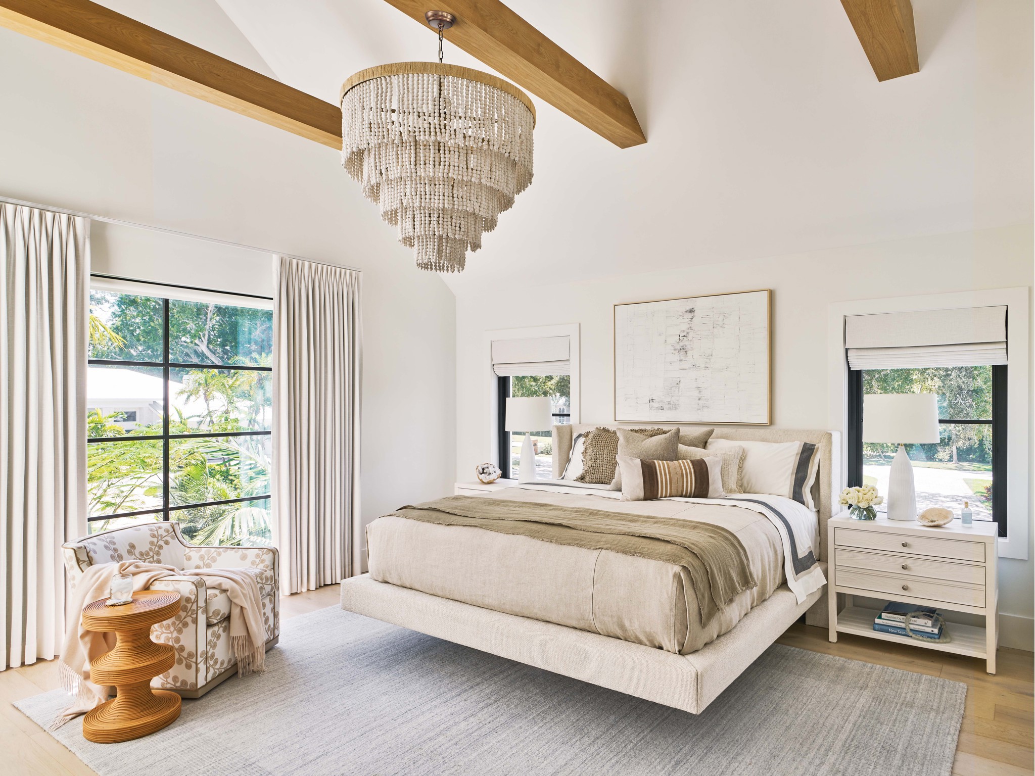 Sainte Ann Bed - Special Order - Multiple item room scene