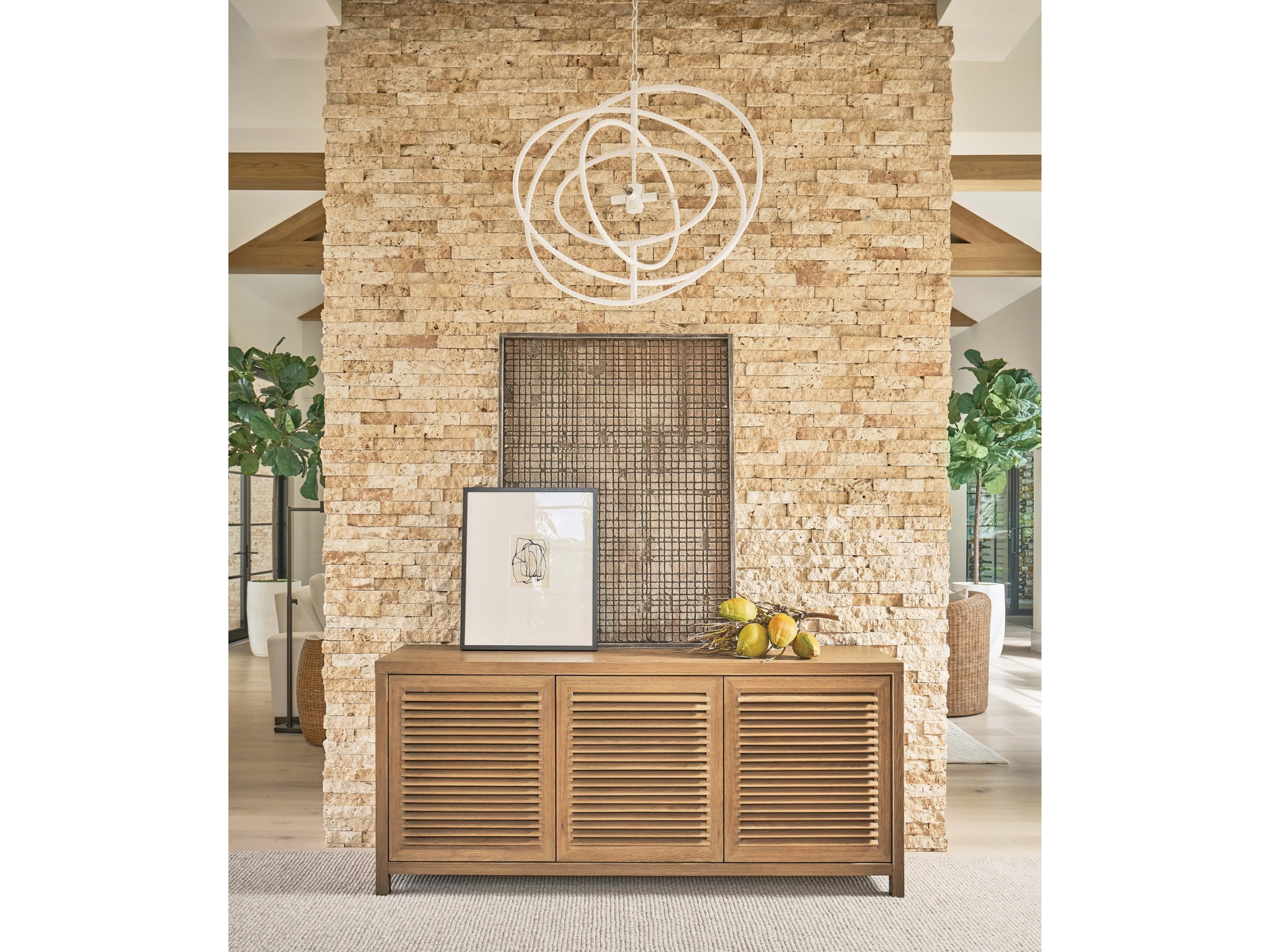 Weekender Credenza - Multiple item room scene