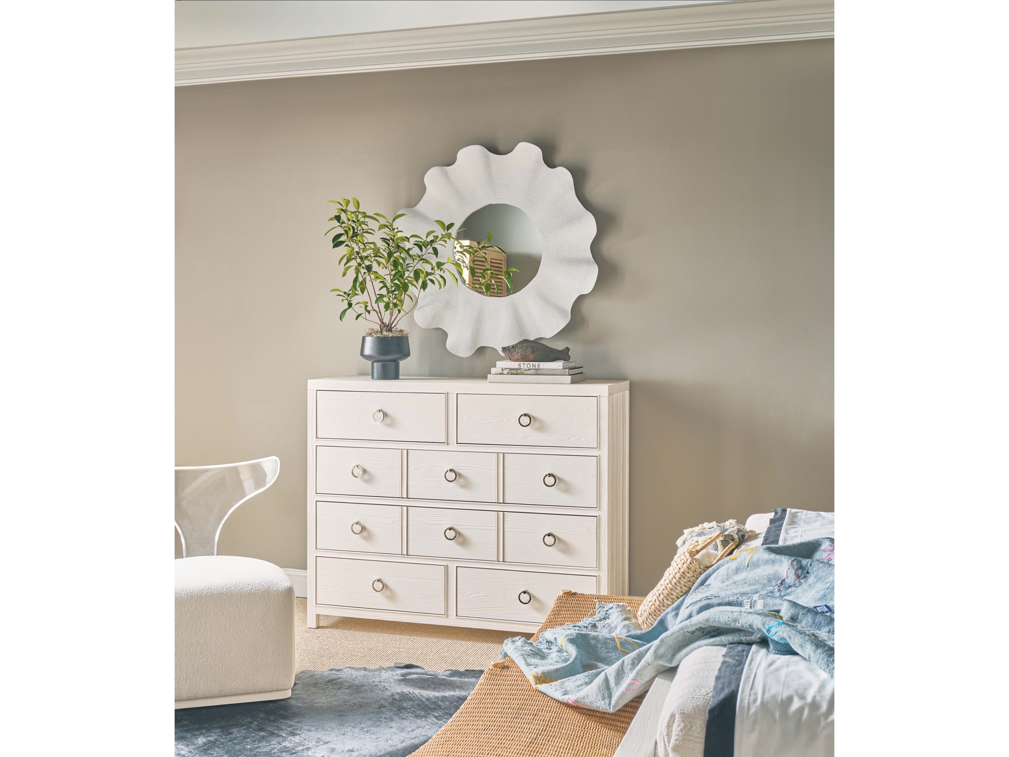 Pacific Grove Dresser - Multiple item room scene
