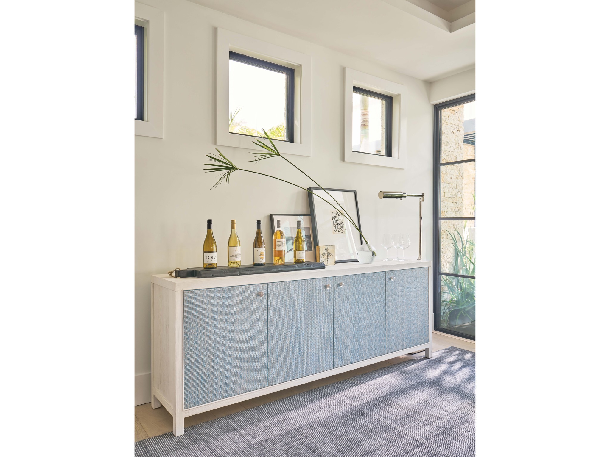 Captiva Credenza - Multiple item room scene