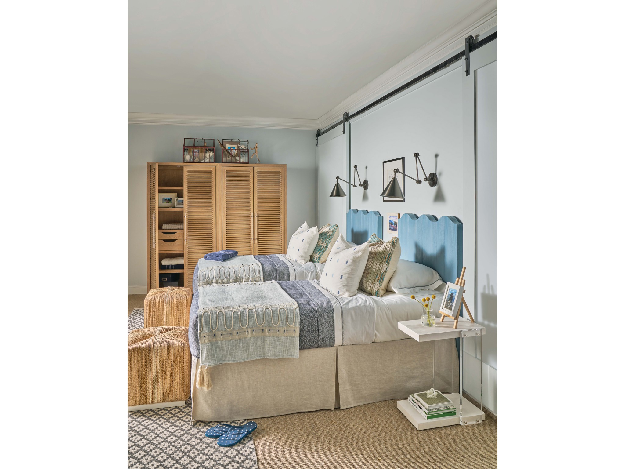 Weekender Utility Cabinet - Multiple item room scene