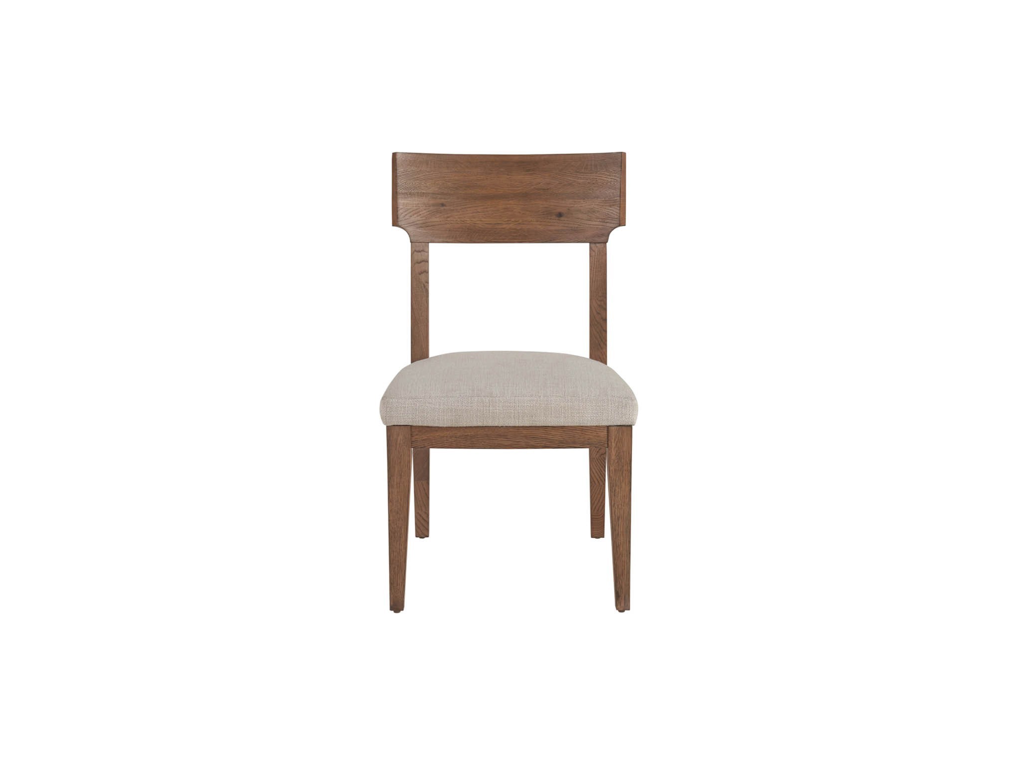 Sienna Wood Back Side Chair - Silo with a white background