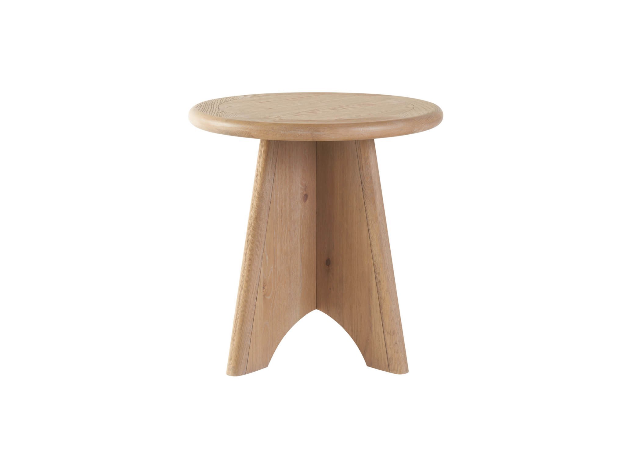 Canyon Round Side Table - Silo with a white background