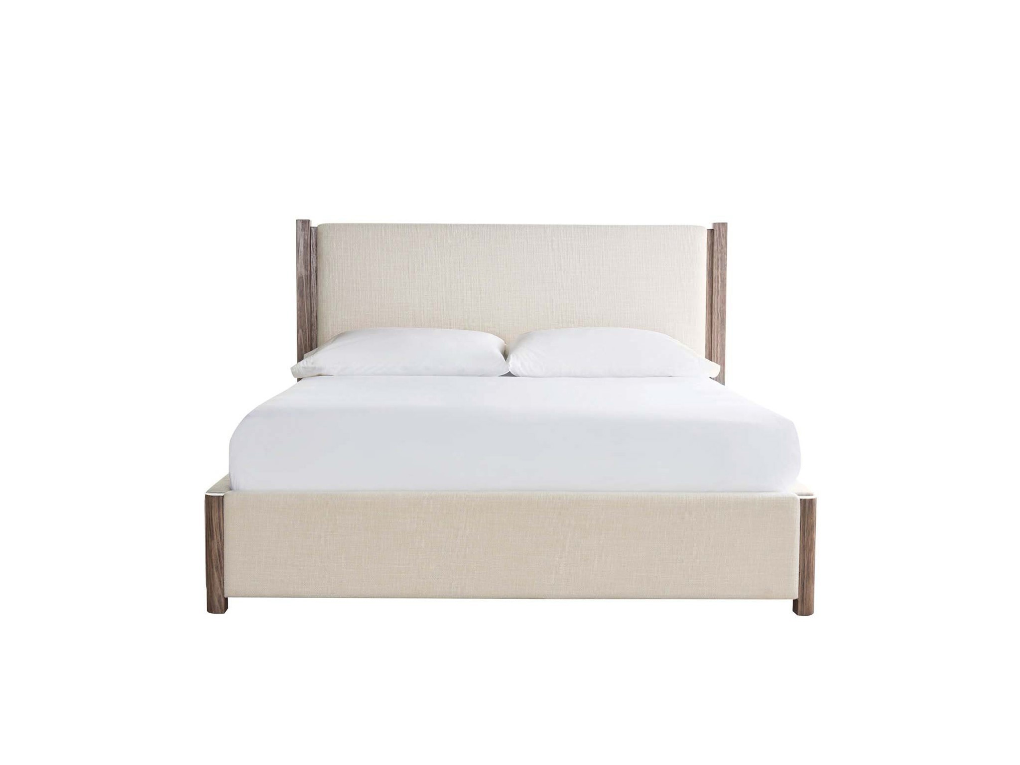Boulder Upholstered Bed King - Silo with a white background
