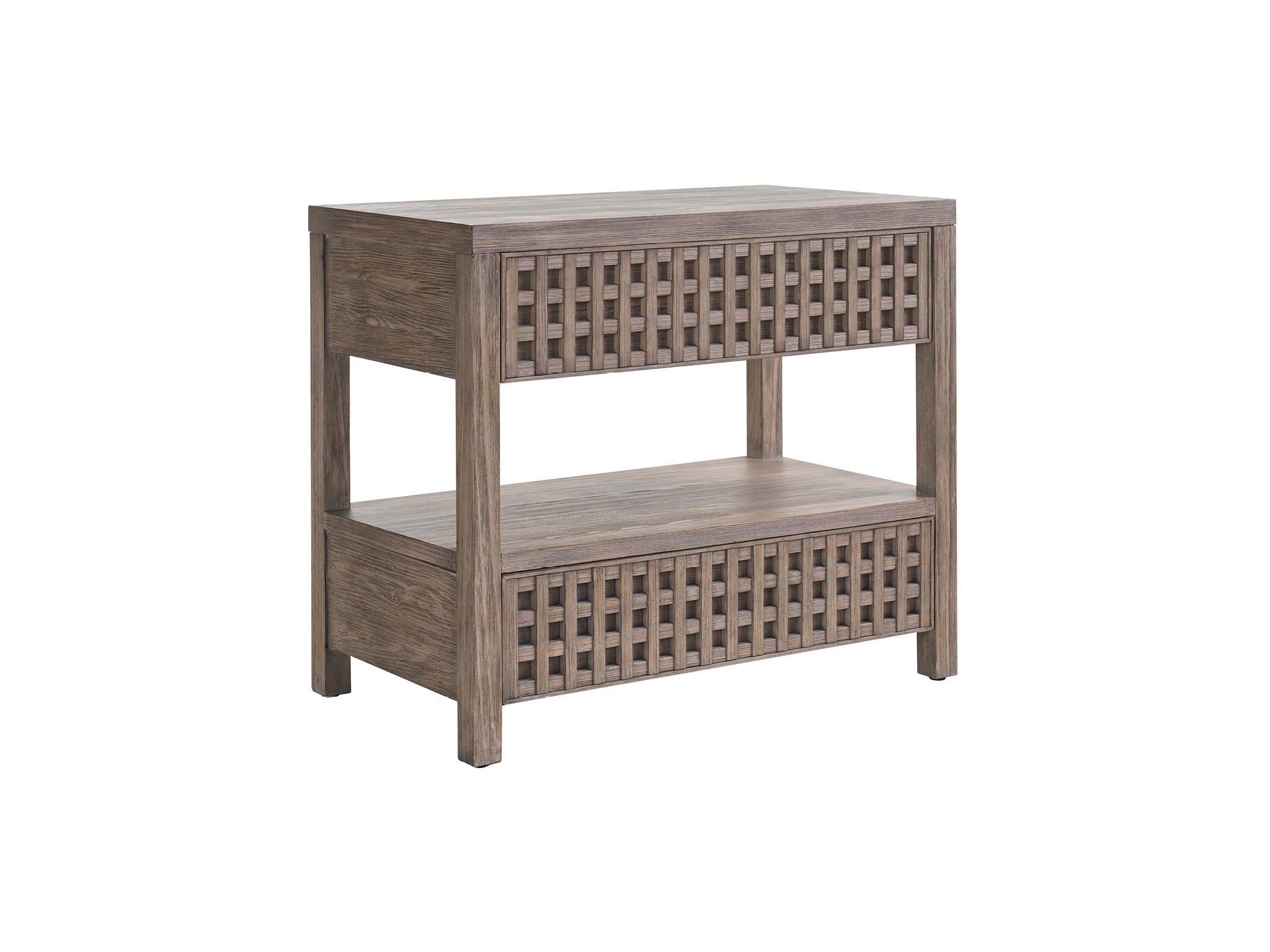Boulder Nightstand - Silo with a white background