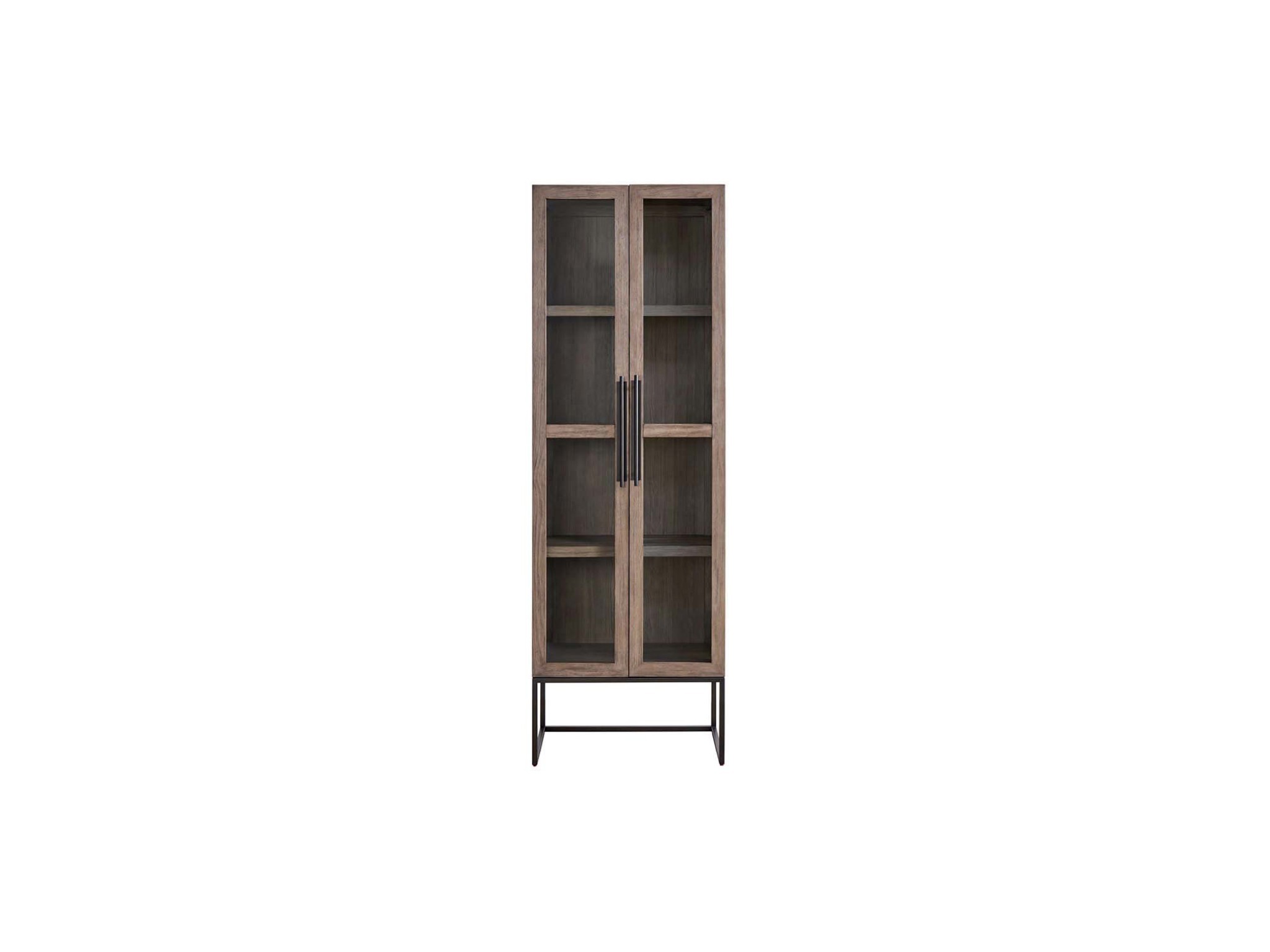 Boulder Display Cabinet - Silo with a white background