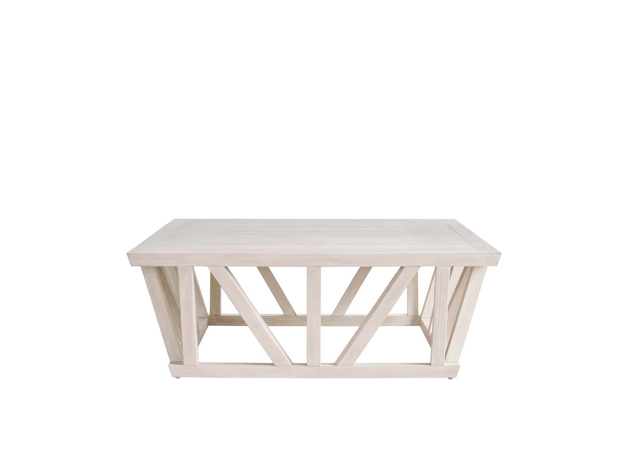 River Rock Square Cocktail Table - Silo with a white background