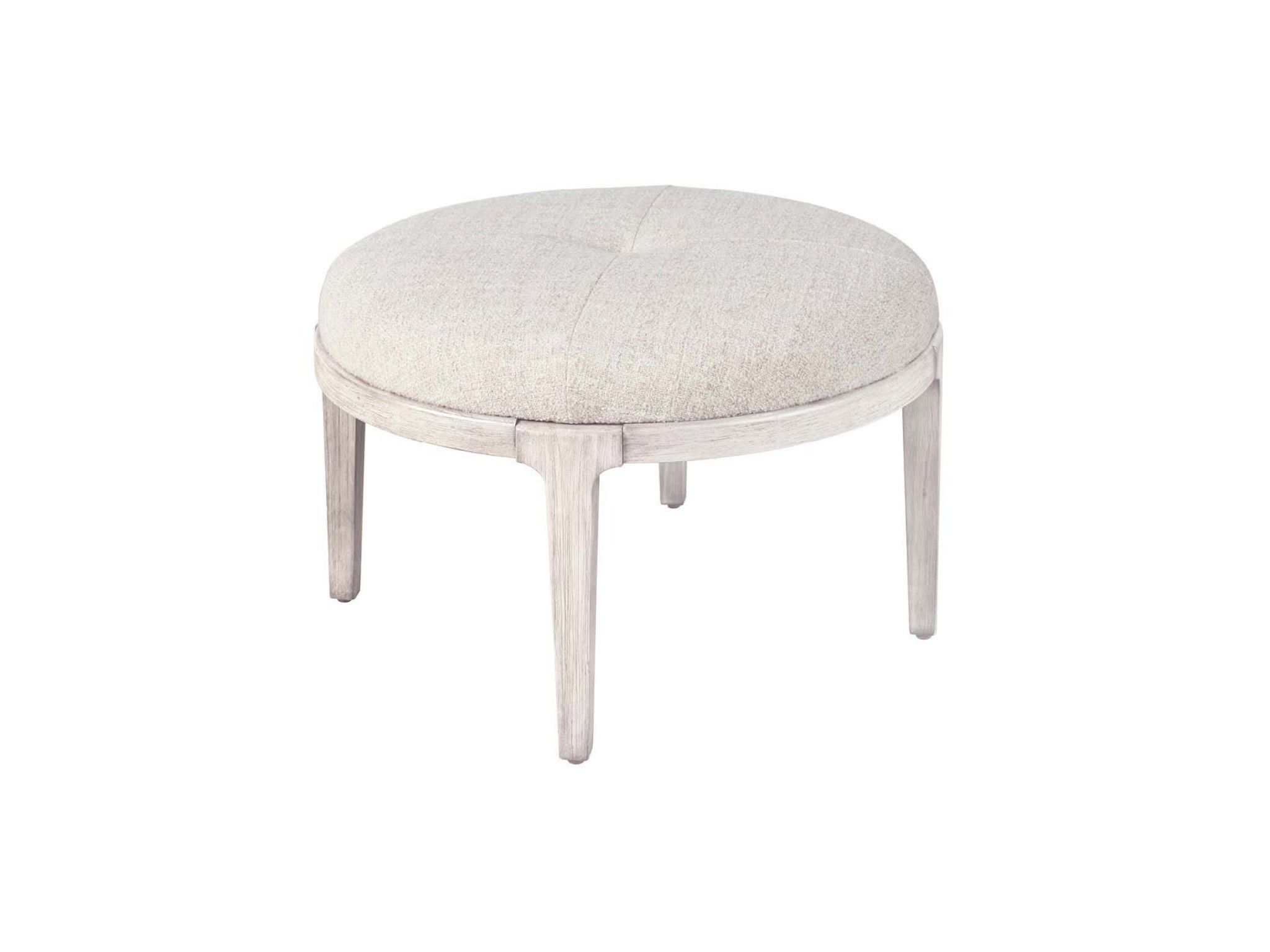 River Rock Bunching Ottoman - Silo with a white background
