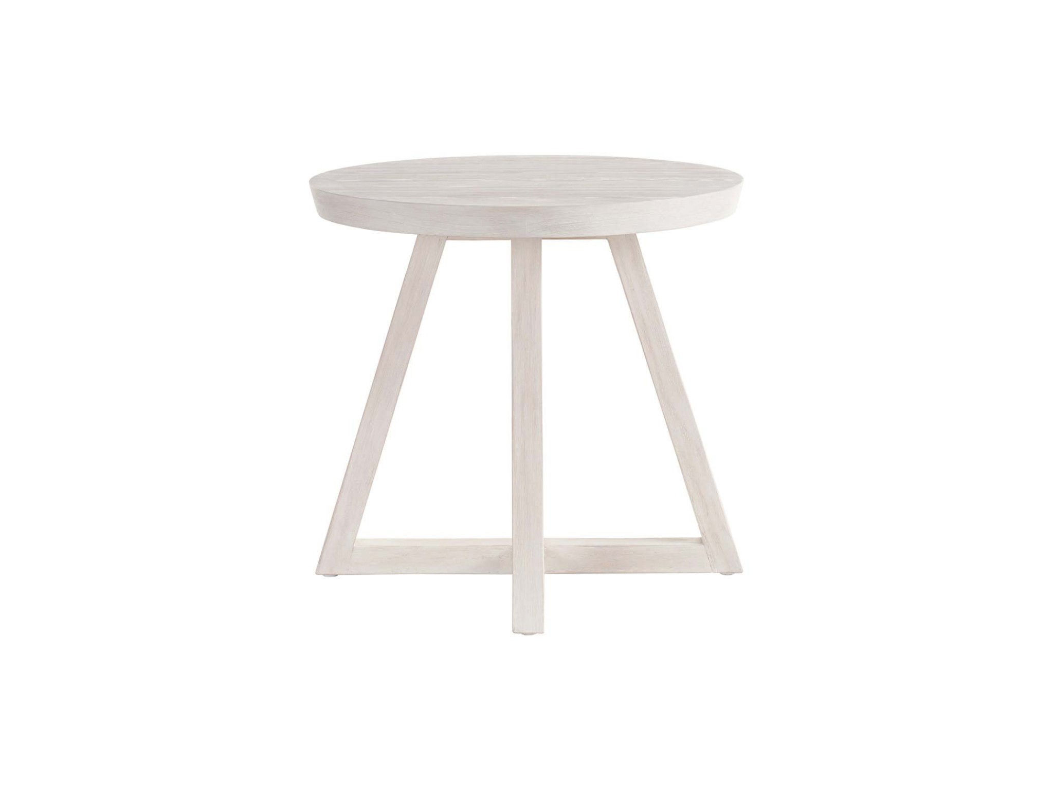 River Rock Round Side Table - Silo with a white background