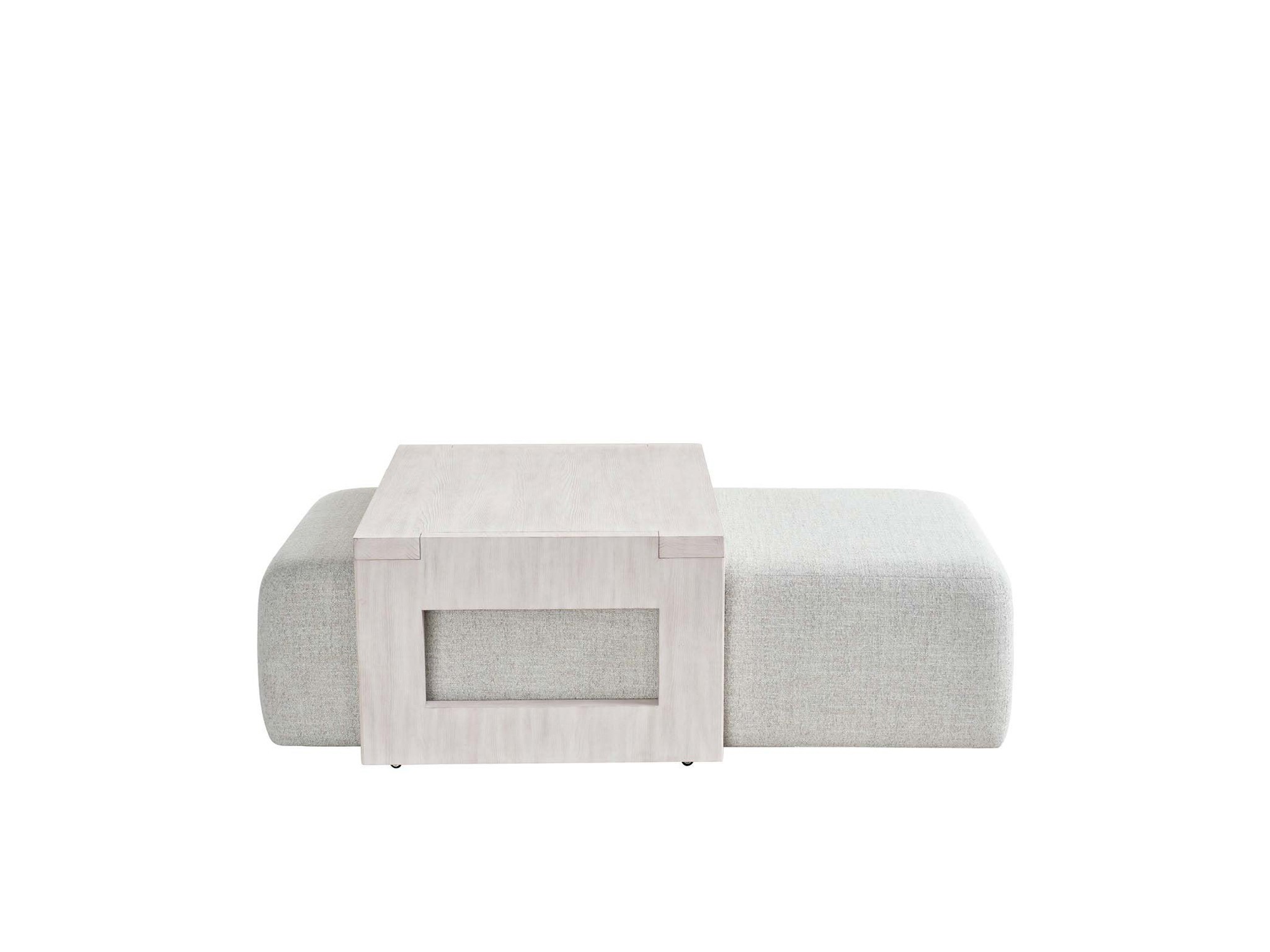 River Rock Nesting Cocktail Ottoman - Silo with a white background
