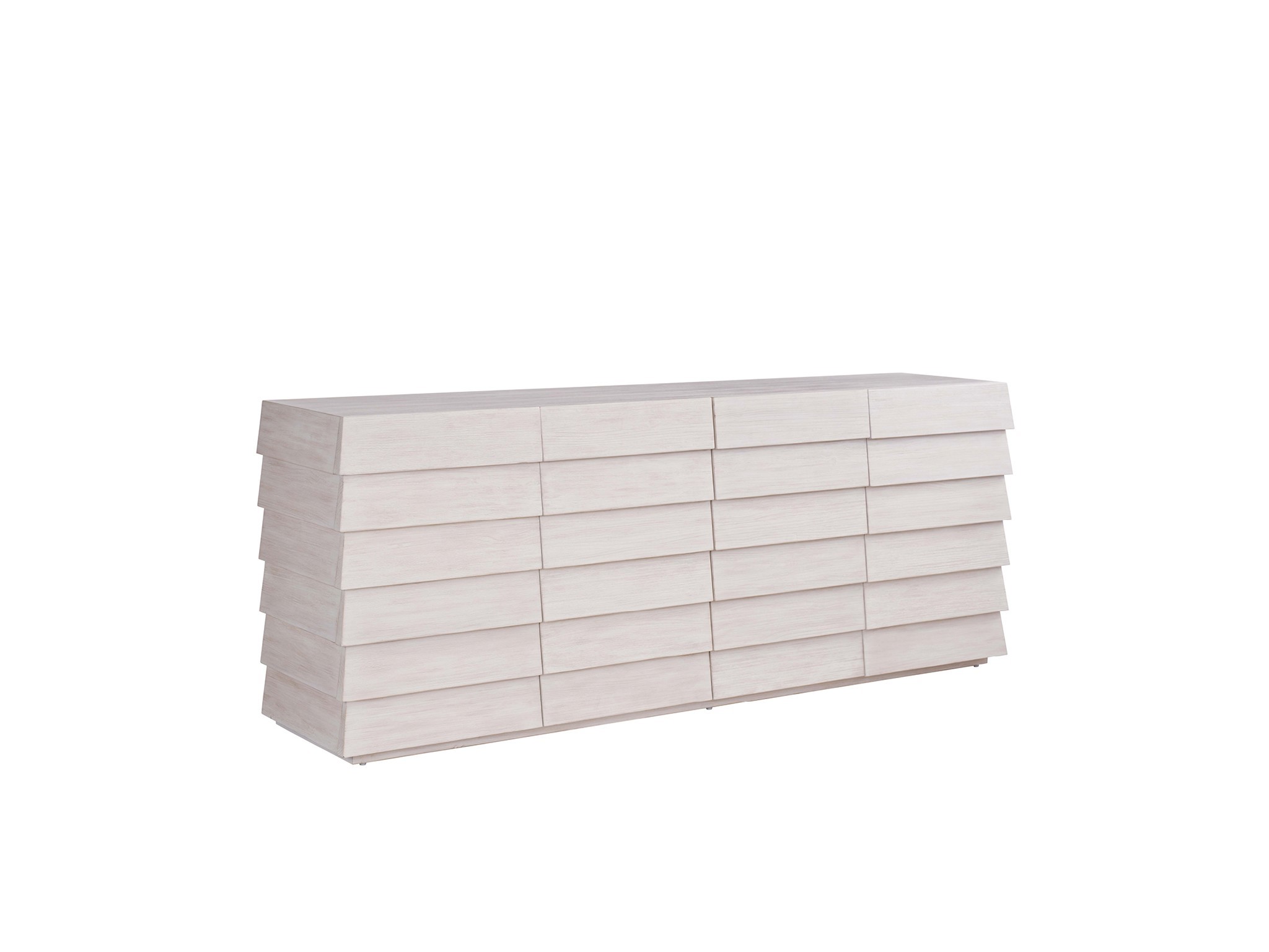River Rock Lap Credenza - Silo with a white background