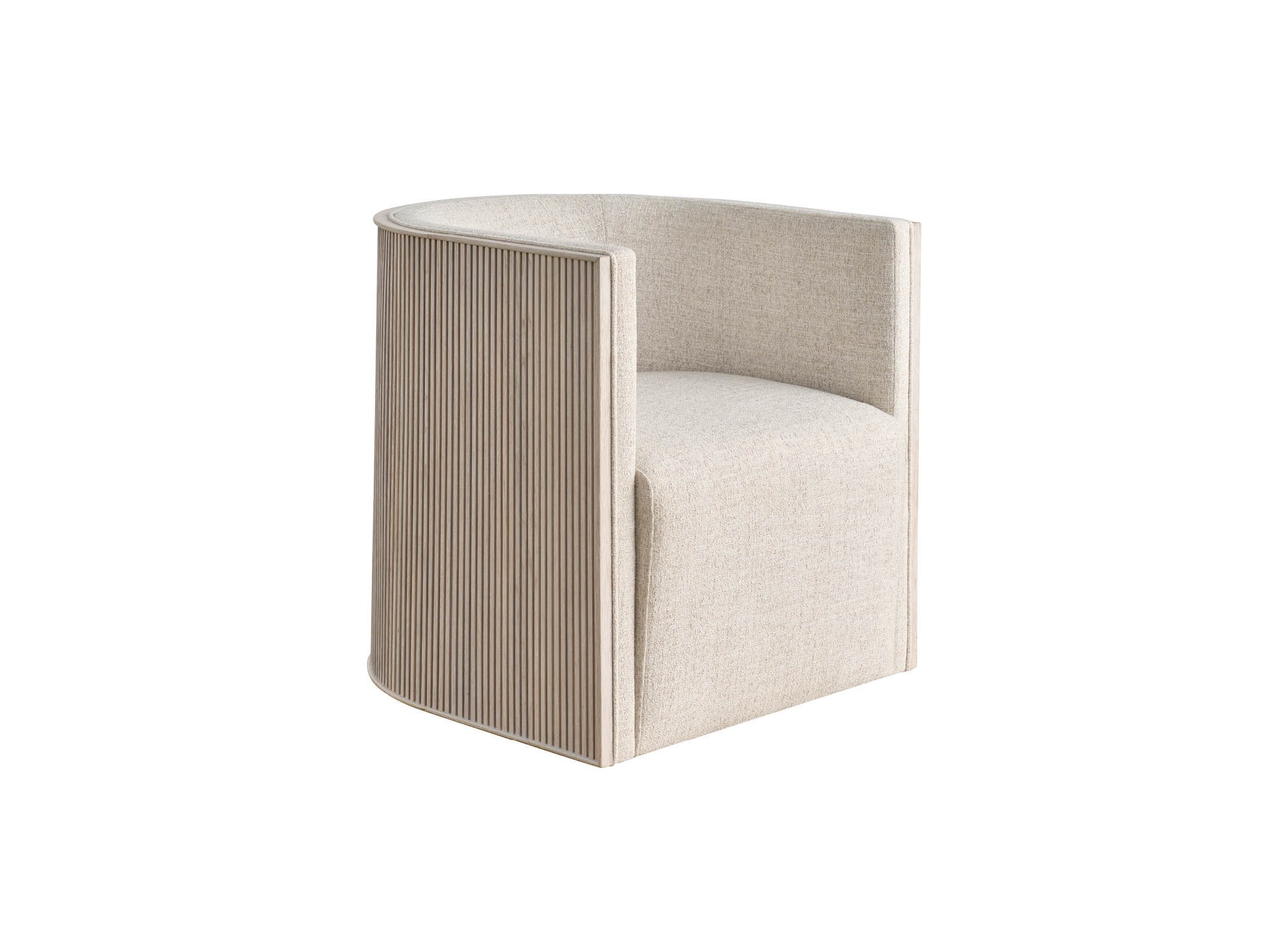 Tanner Swivel Chair - Silo with a white background