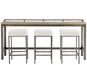 Mitchell Console Table with 3 Stools