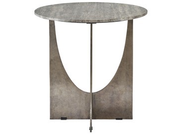 Op Art End Table