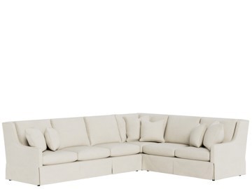 Hudson Skirted Sectional -Special Order