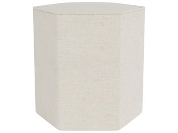Gemma Hexagon Ottoman - Special Order