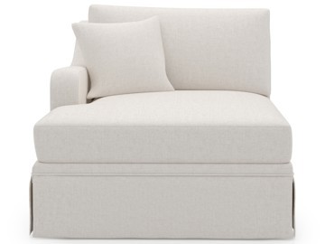 Filmore Skirted Chaise LAF- Special Order