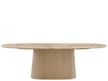 Light Emperador Dining Table
