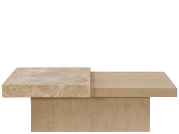 Light Emperador Cocktail Table