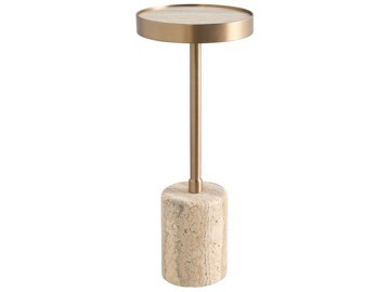 White Travertine Table