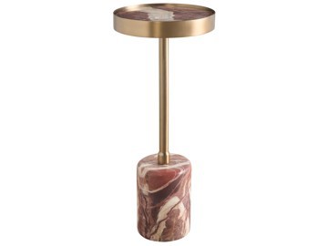 Cherry Gold Marble Table